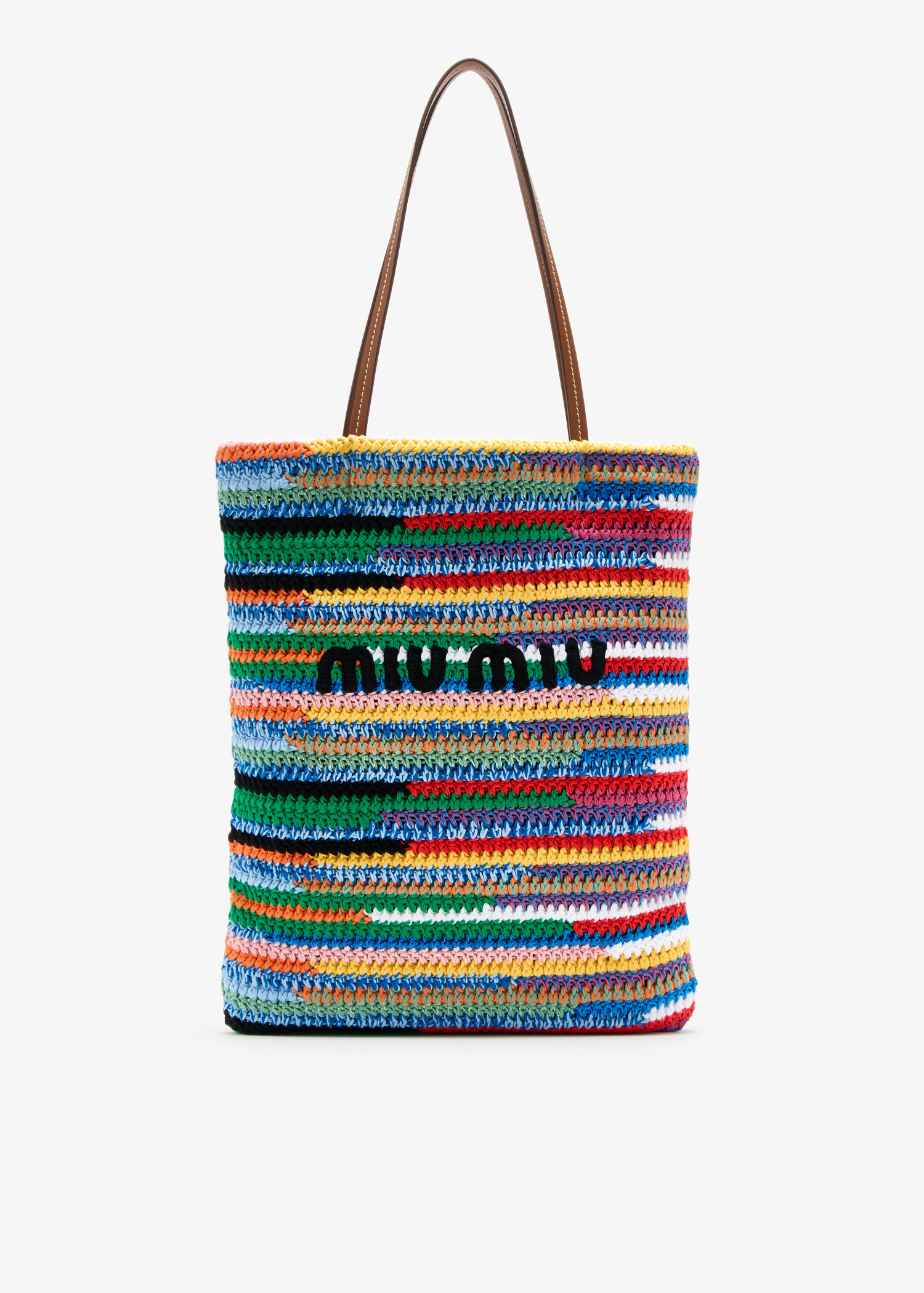 Crochet tote bag, Multicolored
Crochet tote bag, Multicolored