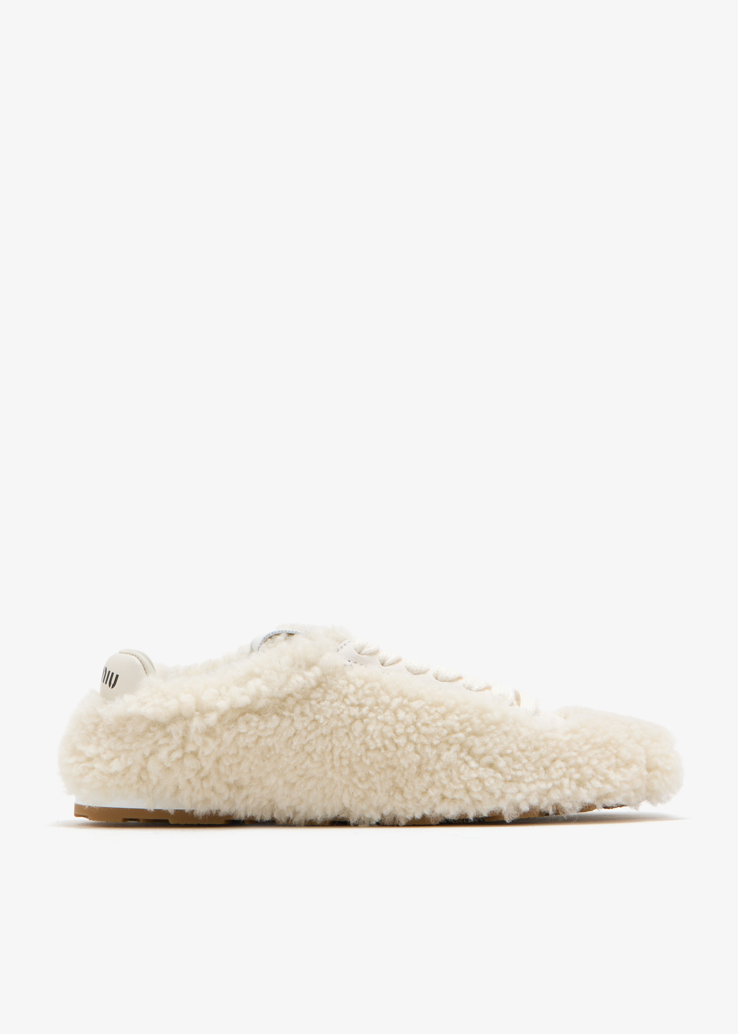 Plume shearling sneakers, Cream
Plume shearling sneakers, Cream