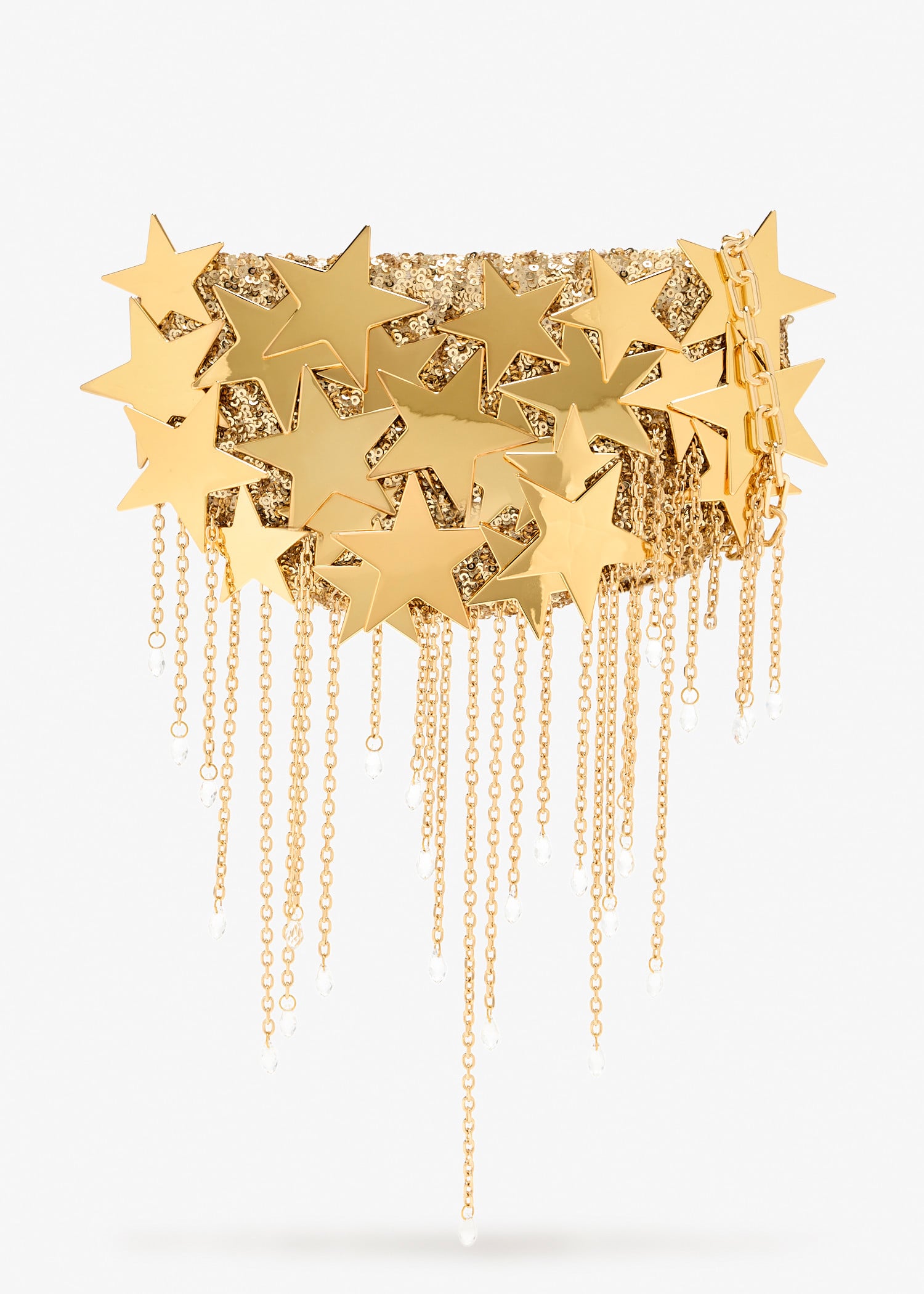 Anika Star-Embellished Chain bag, Gold
Anika Star-Embellished Chain bag, Gold