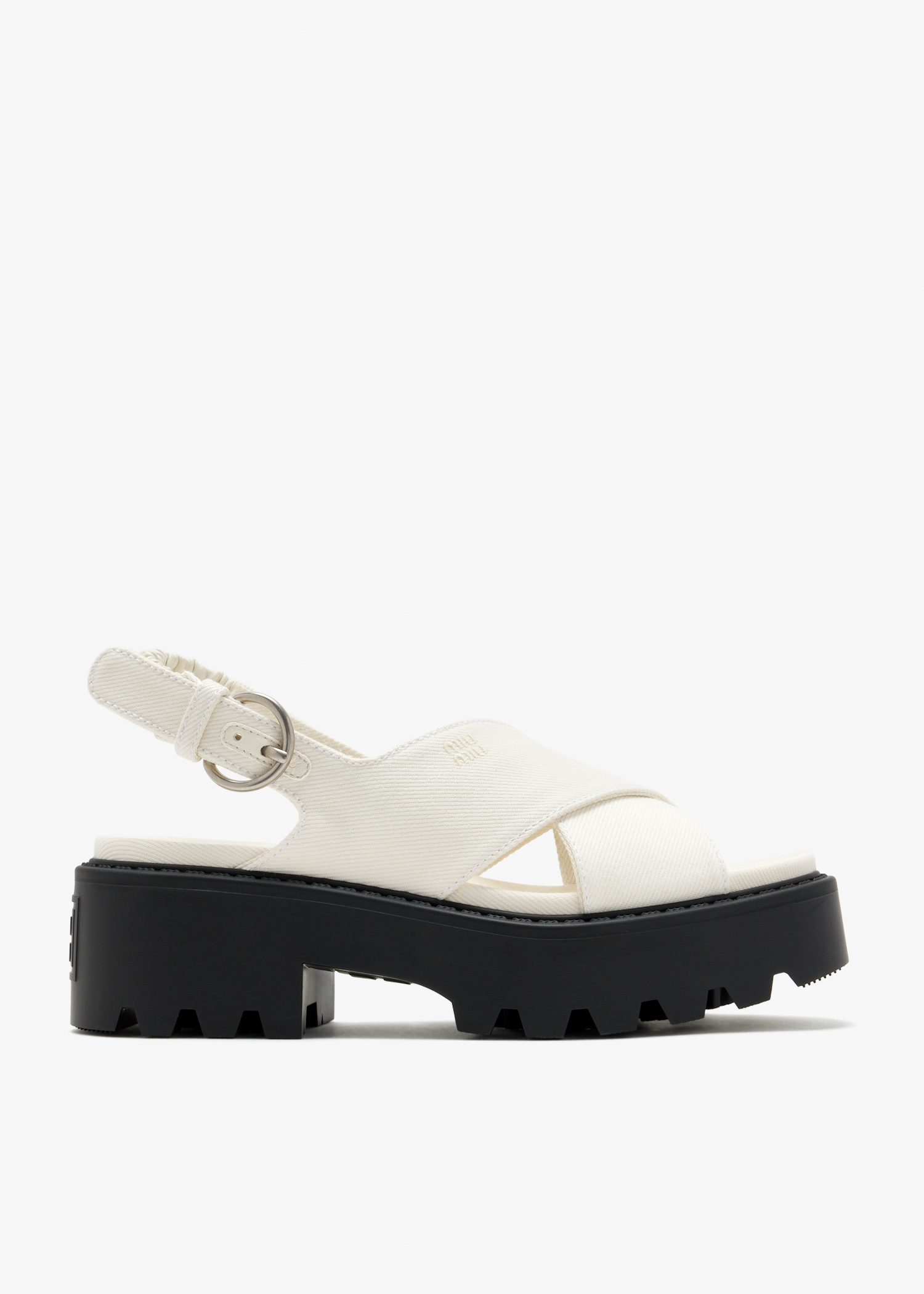 Gabardine sandals, Cream
Gabardine sandals, Cream
