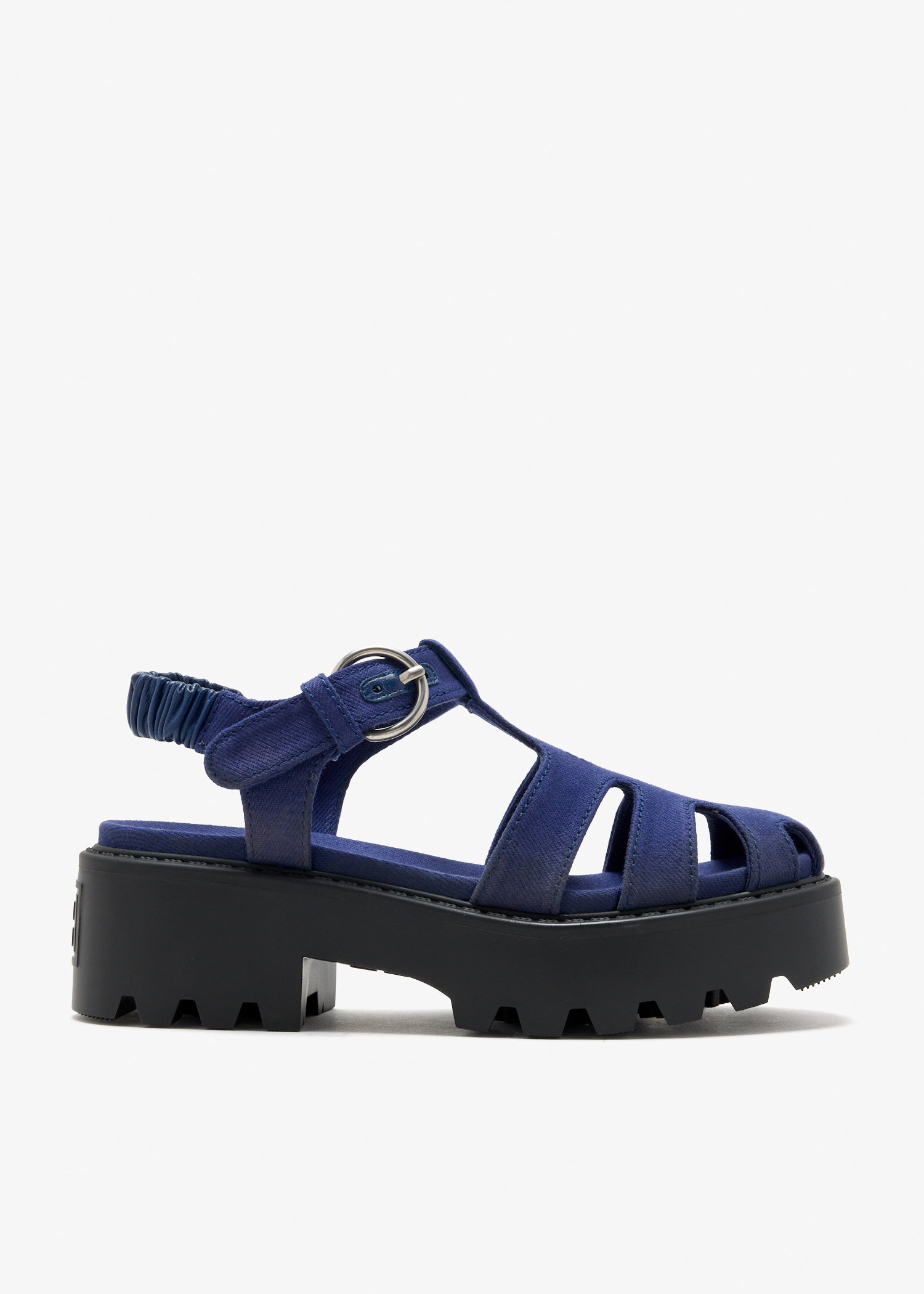 Gabardine sandals, Blue
Gabardine sandals, Blue