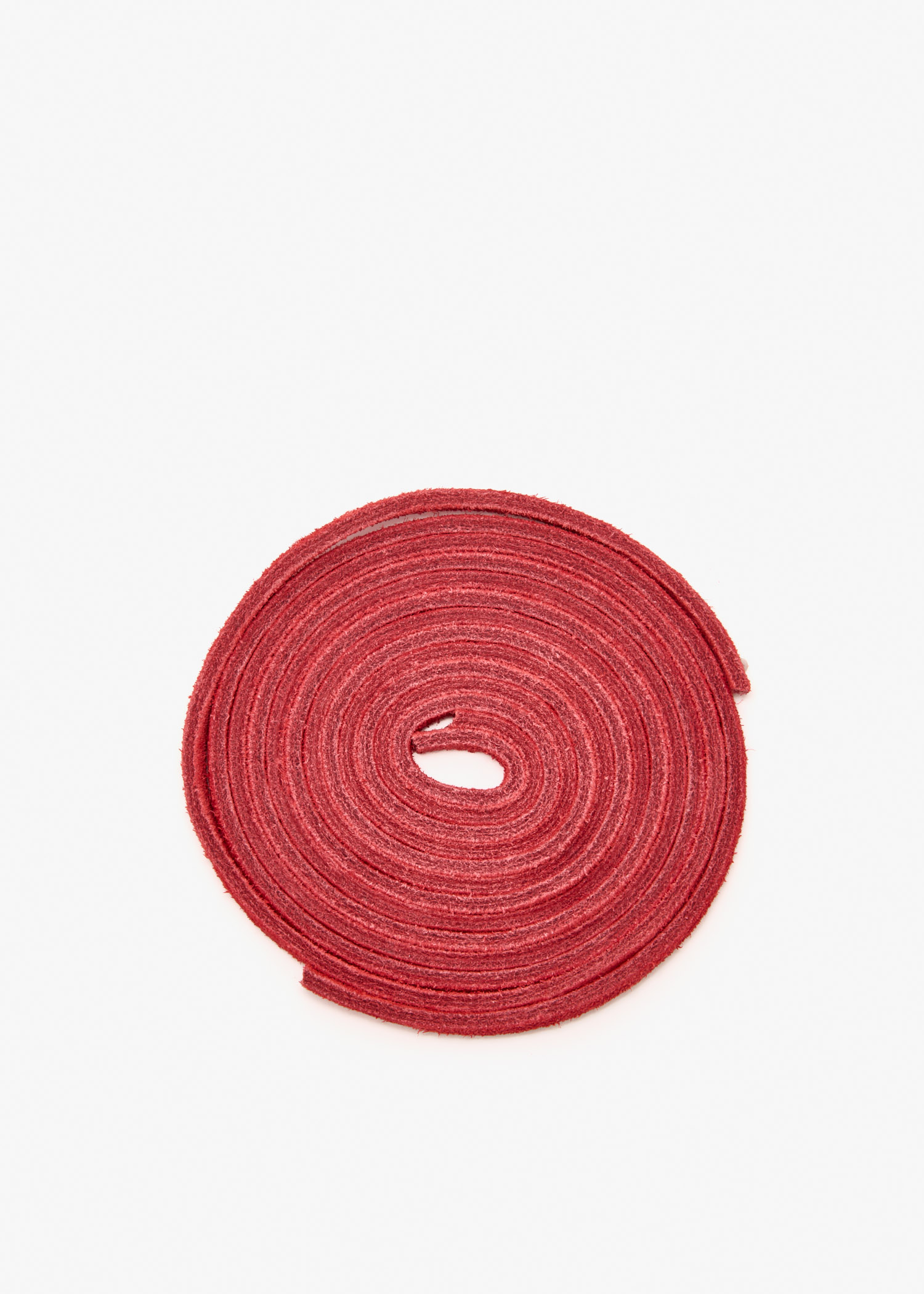 Colored leather laces, Red
Colored leather laces, Red