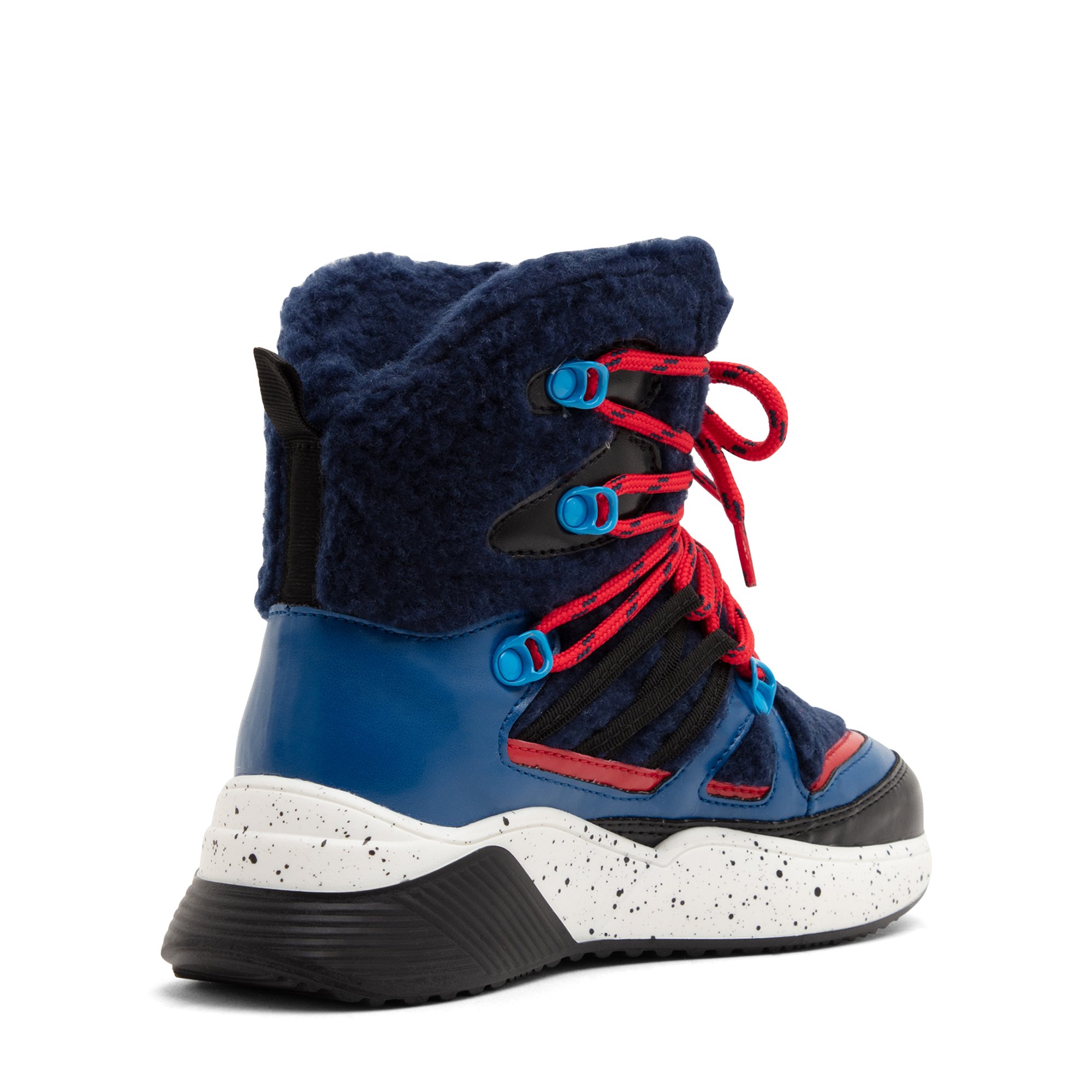 Colourblock hiking boots, Blue