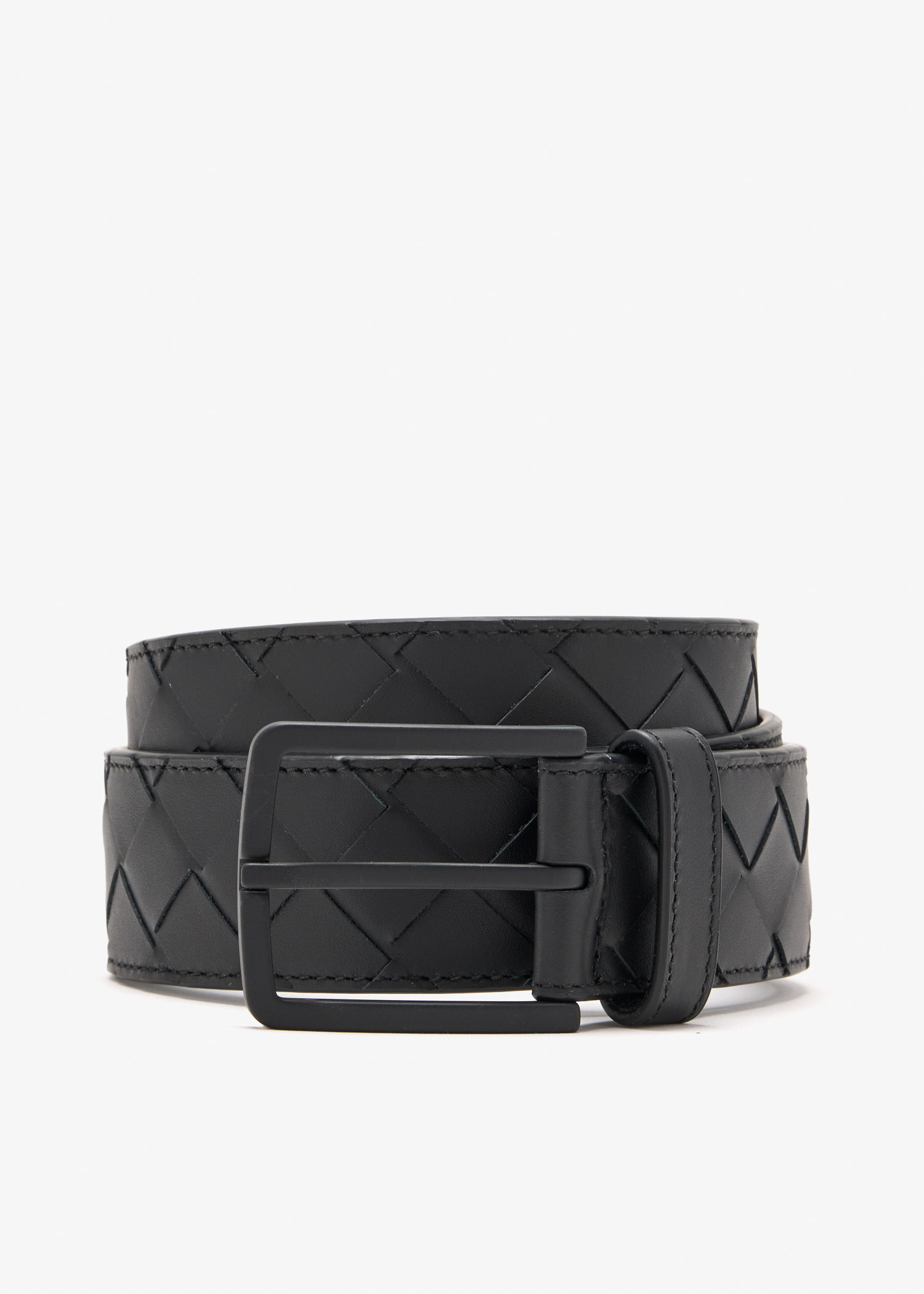 Intrecciato belt, Black
Intrecciato belt, Black