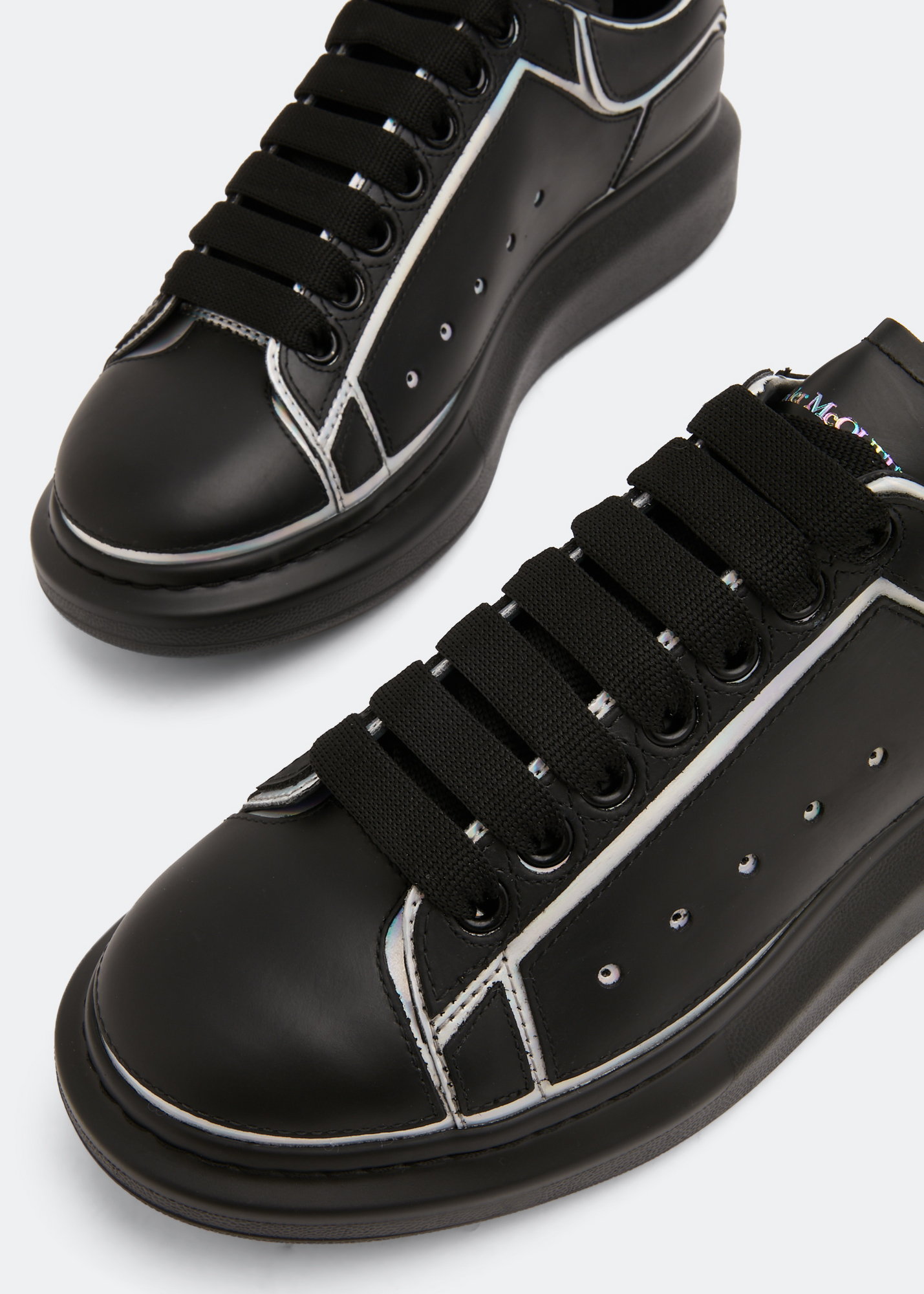 Oversized sneakers, Black