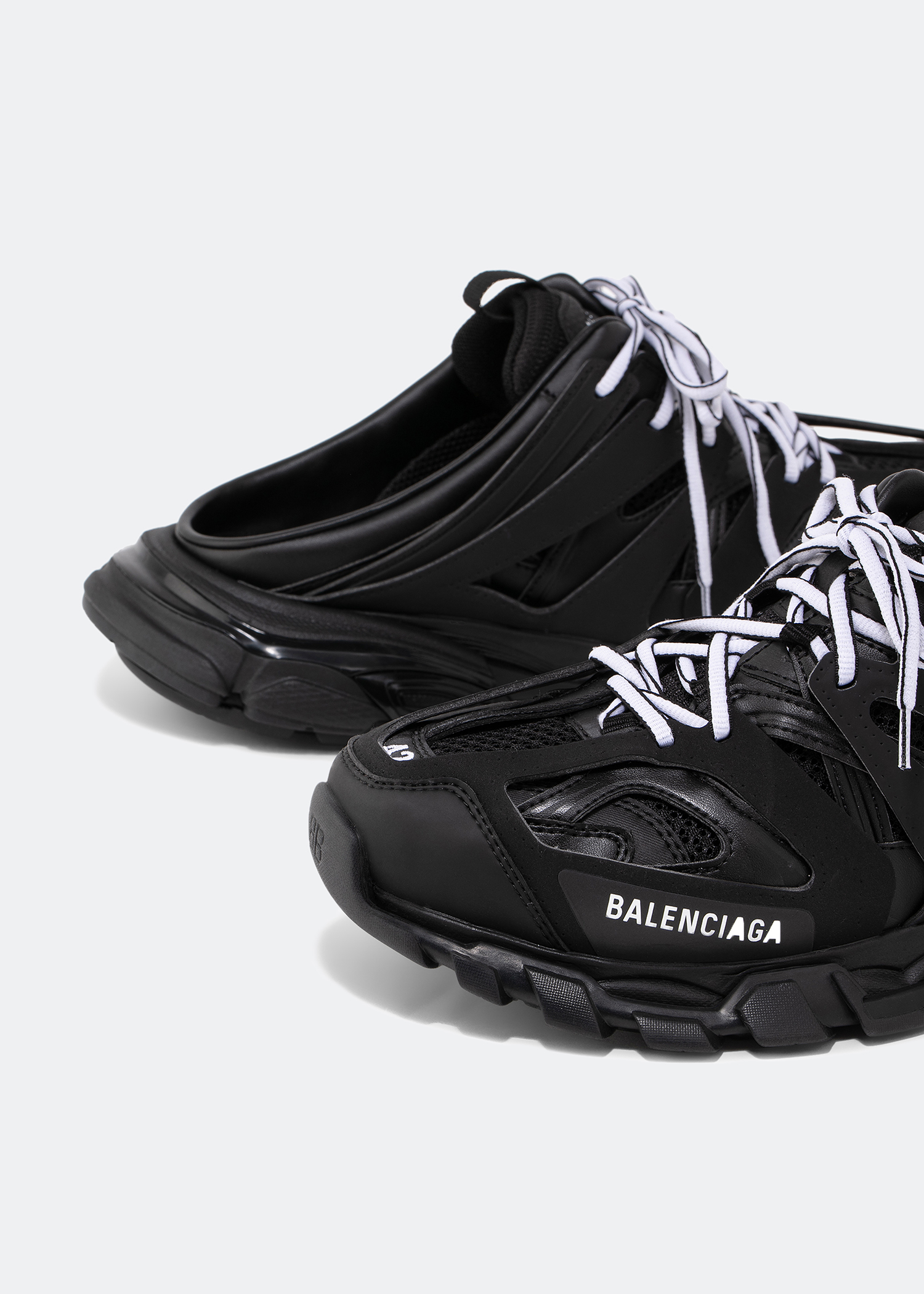 Track mules, Black
