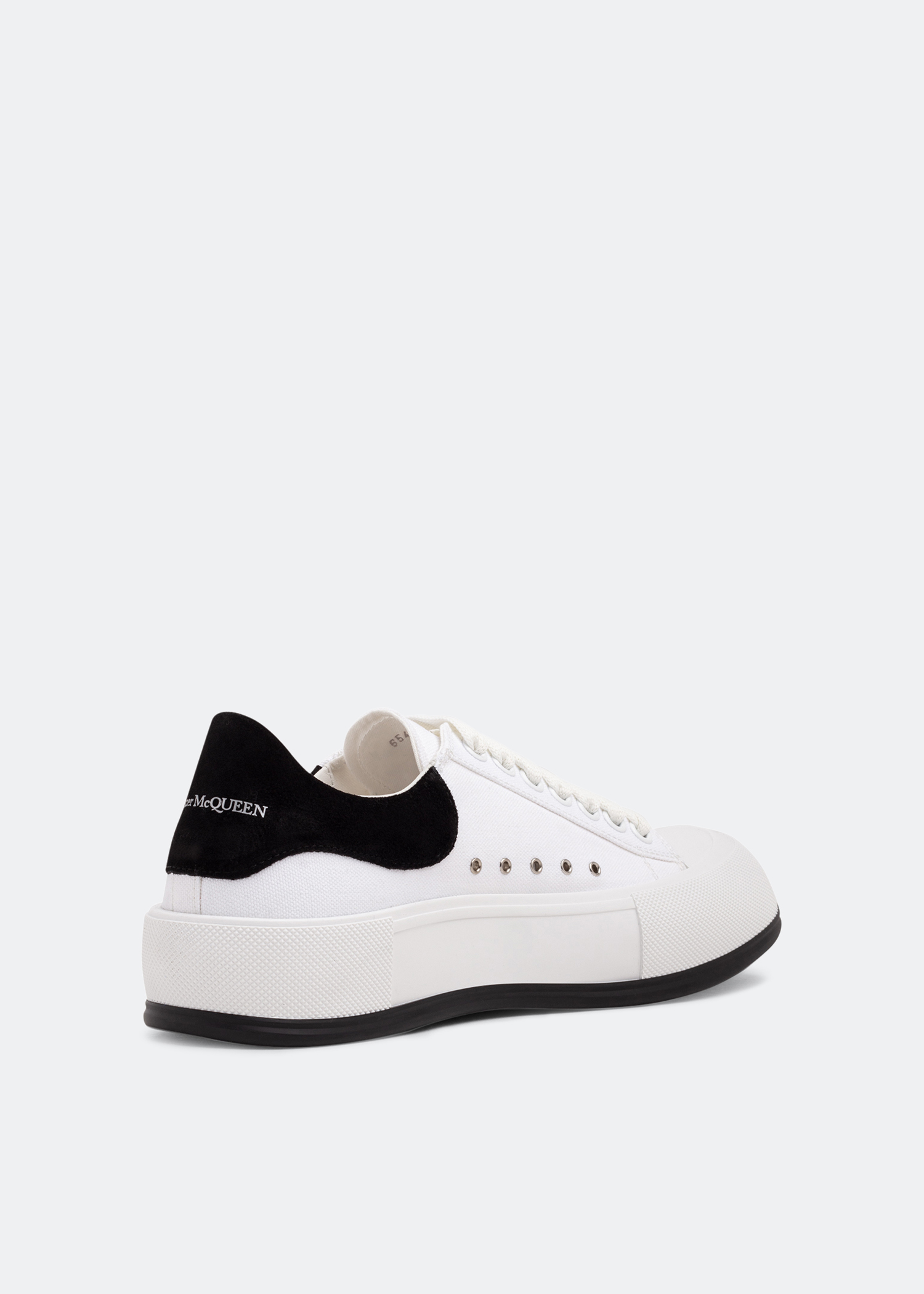 Deck Plimsoll sneakers, White
