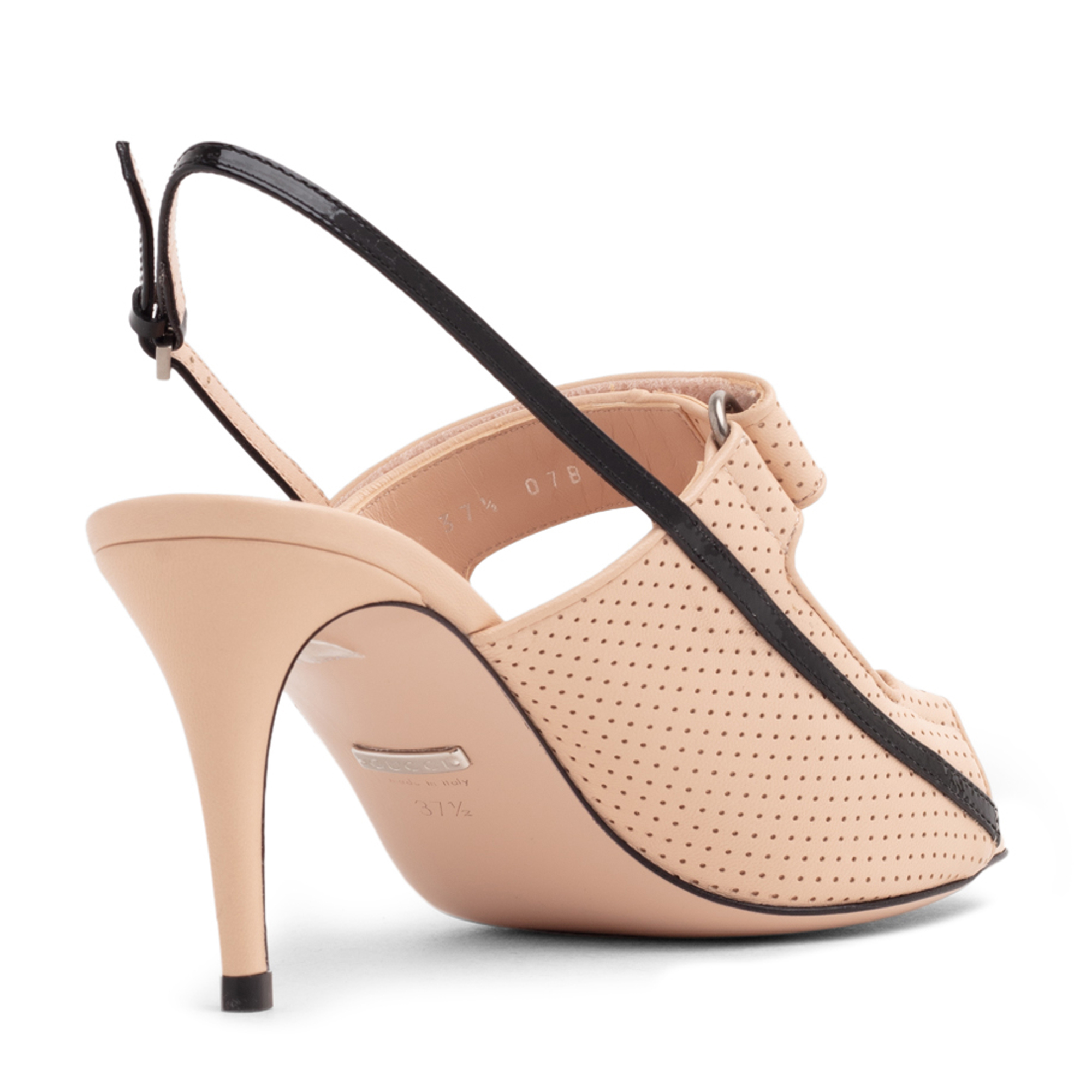 Mini Double G sandals, Beige