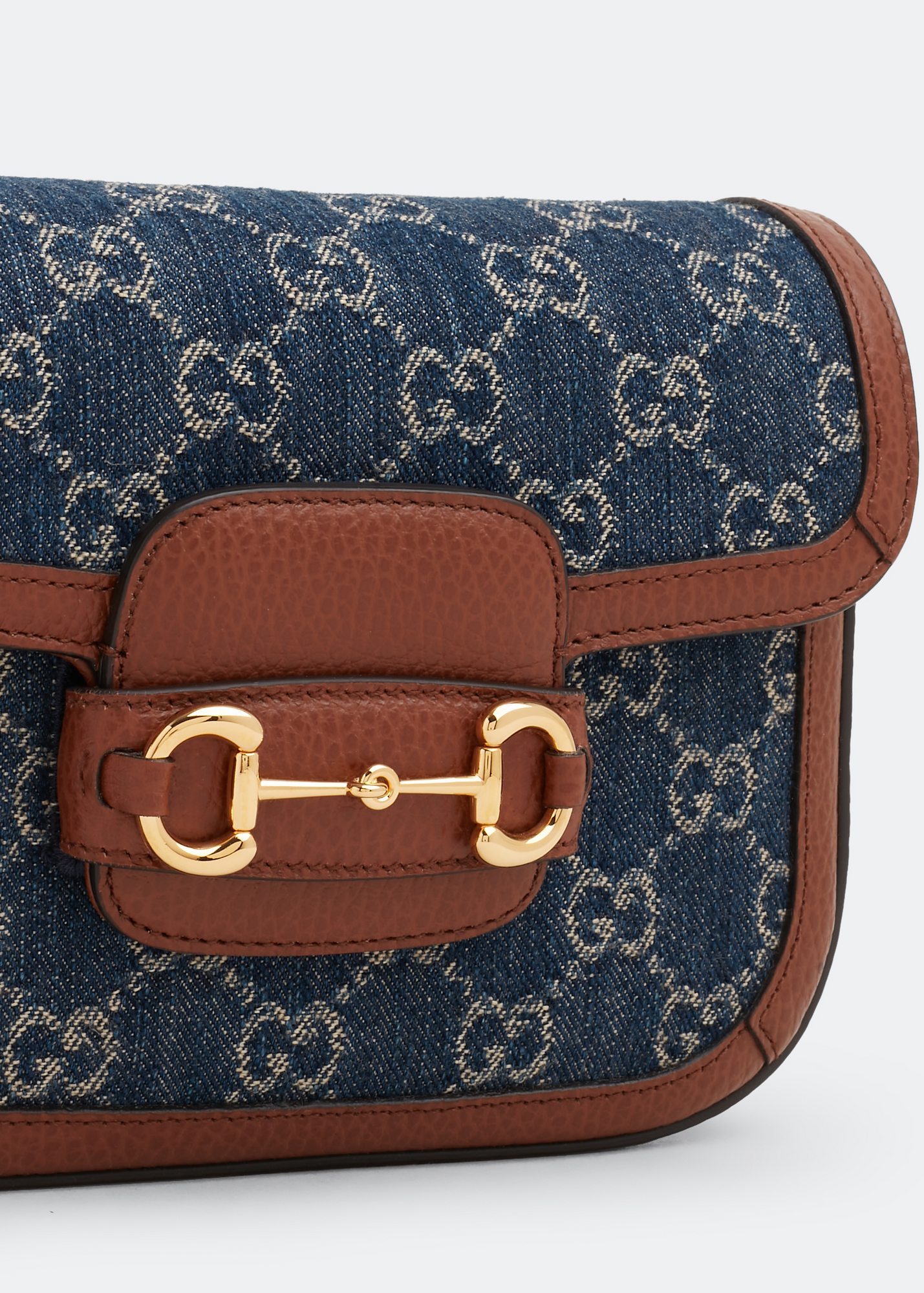 Horsebit 1955 mini bag, Blue