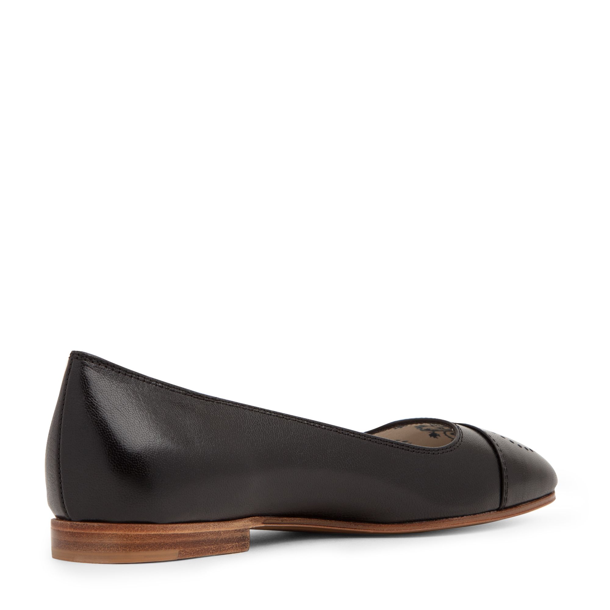 Interlocking G ballet flats, Black