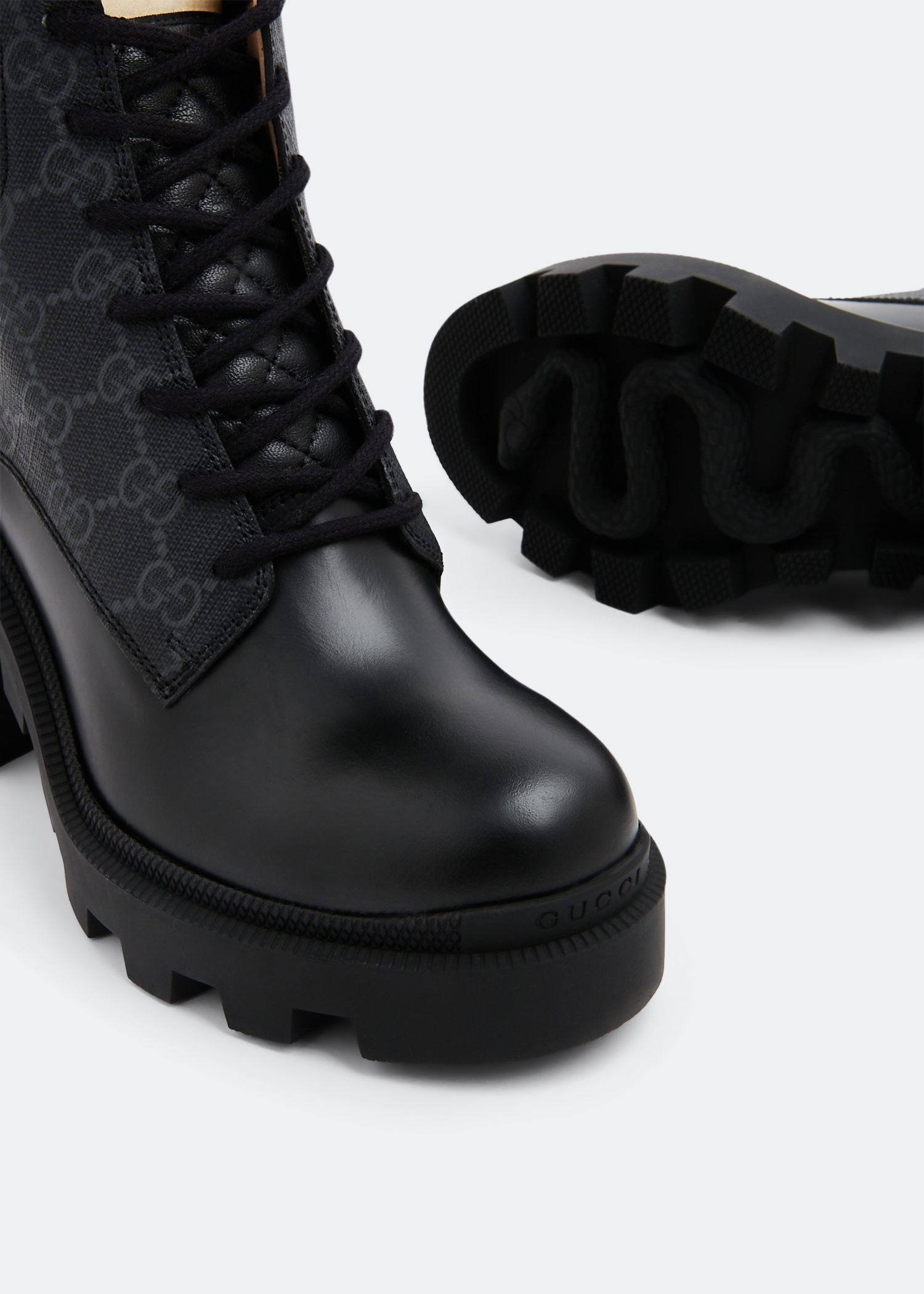 GG ankle boots, Black