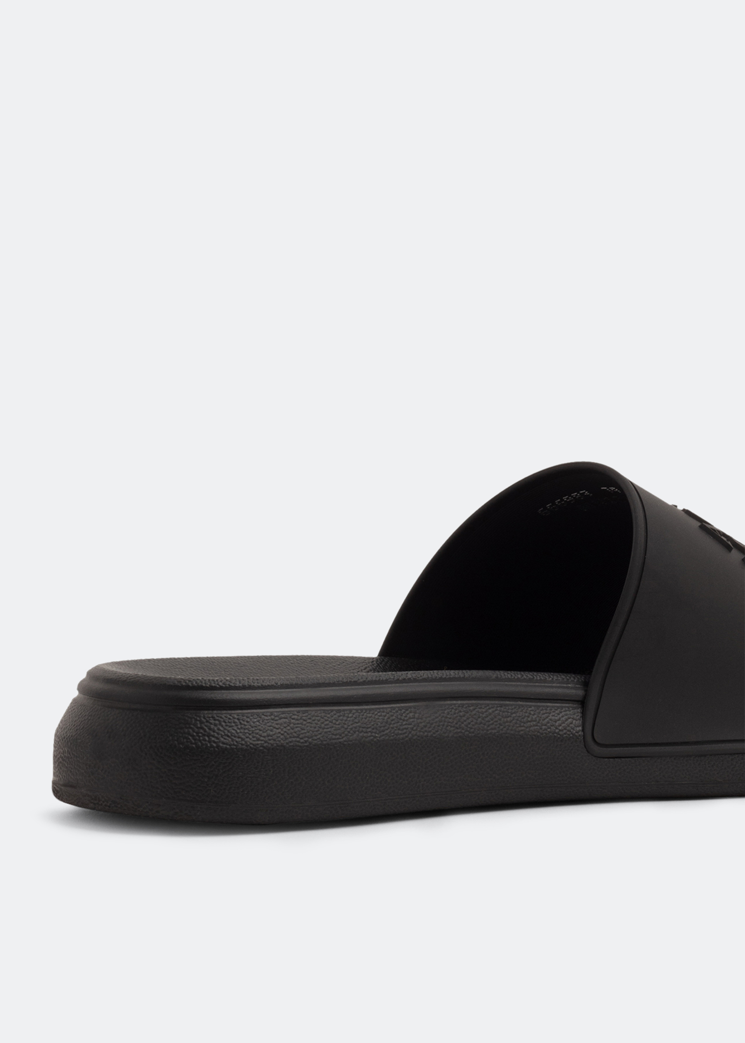Logo pool slides, Black
