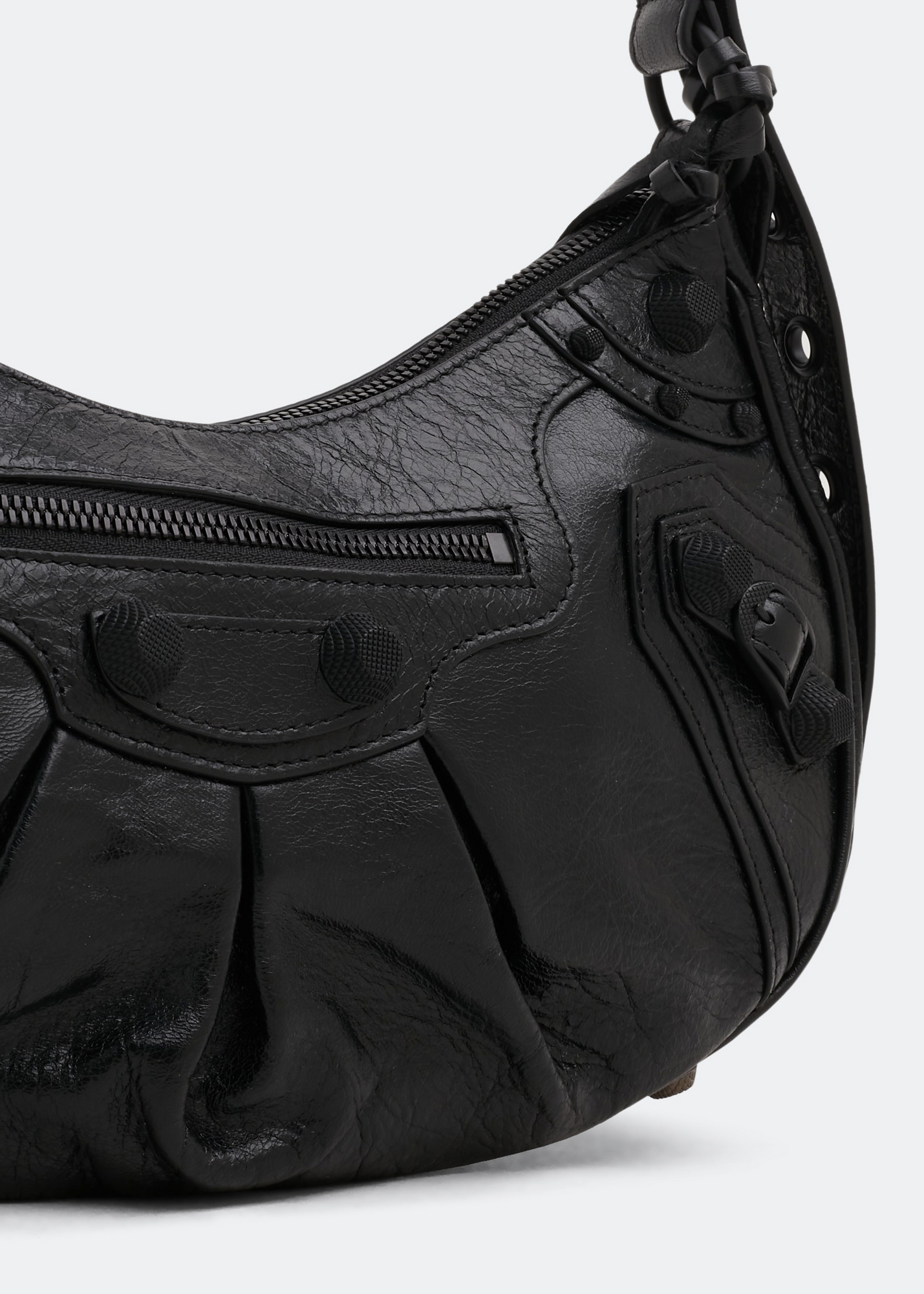 Le Cagole S shoulder bag, Black