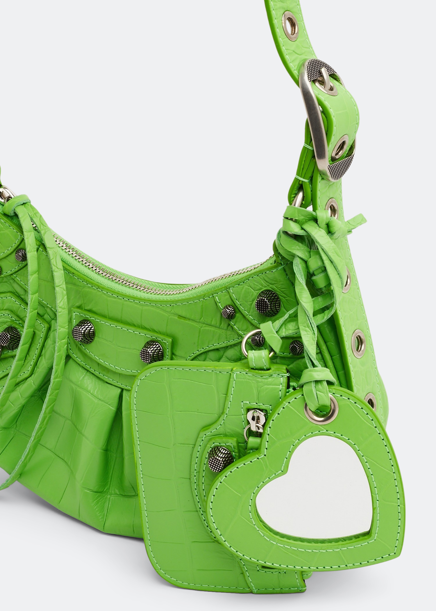 Le Cagole XS shoulder bag, Green