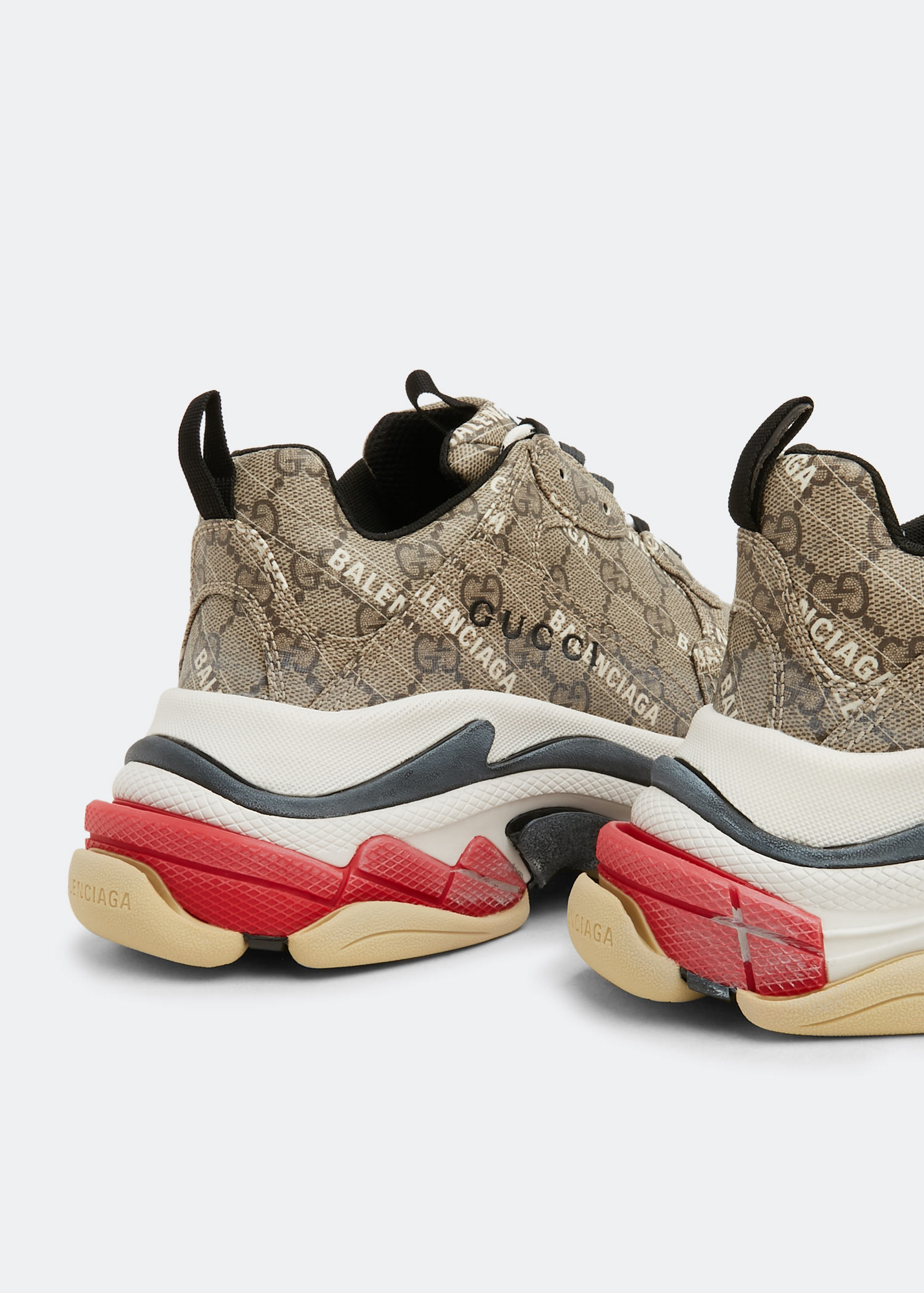 The Hacker Project Triple S sneakers, Beige