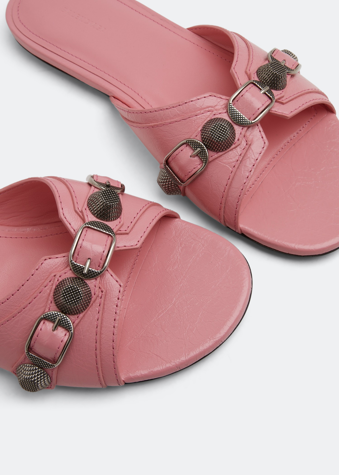 Cagole sandals, Pink