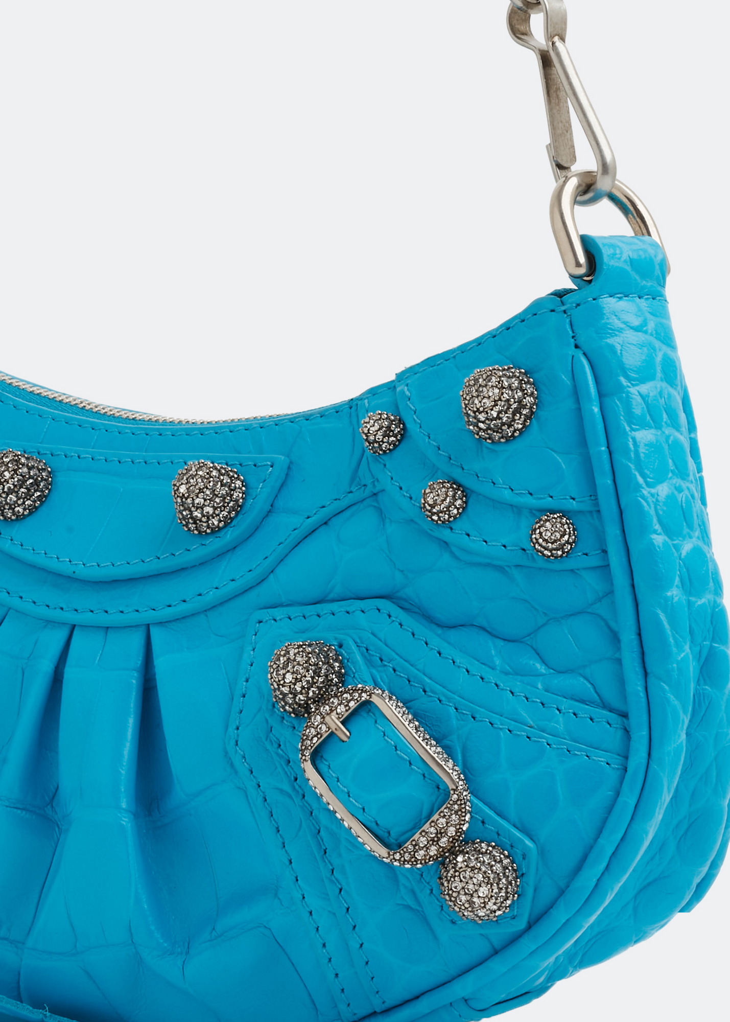 Le Cagole mini chain bag, Blue