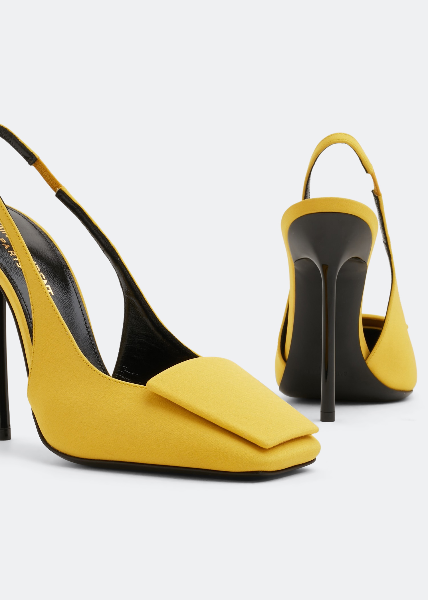 Maxine slingback pumps, Yellow