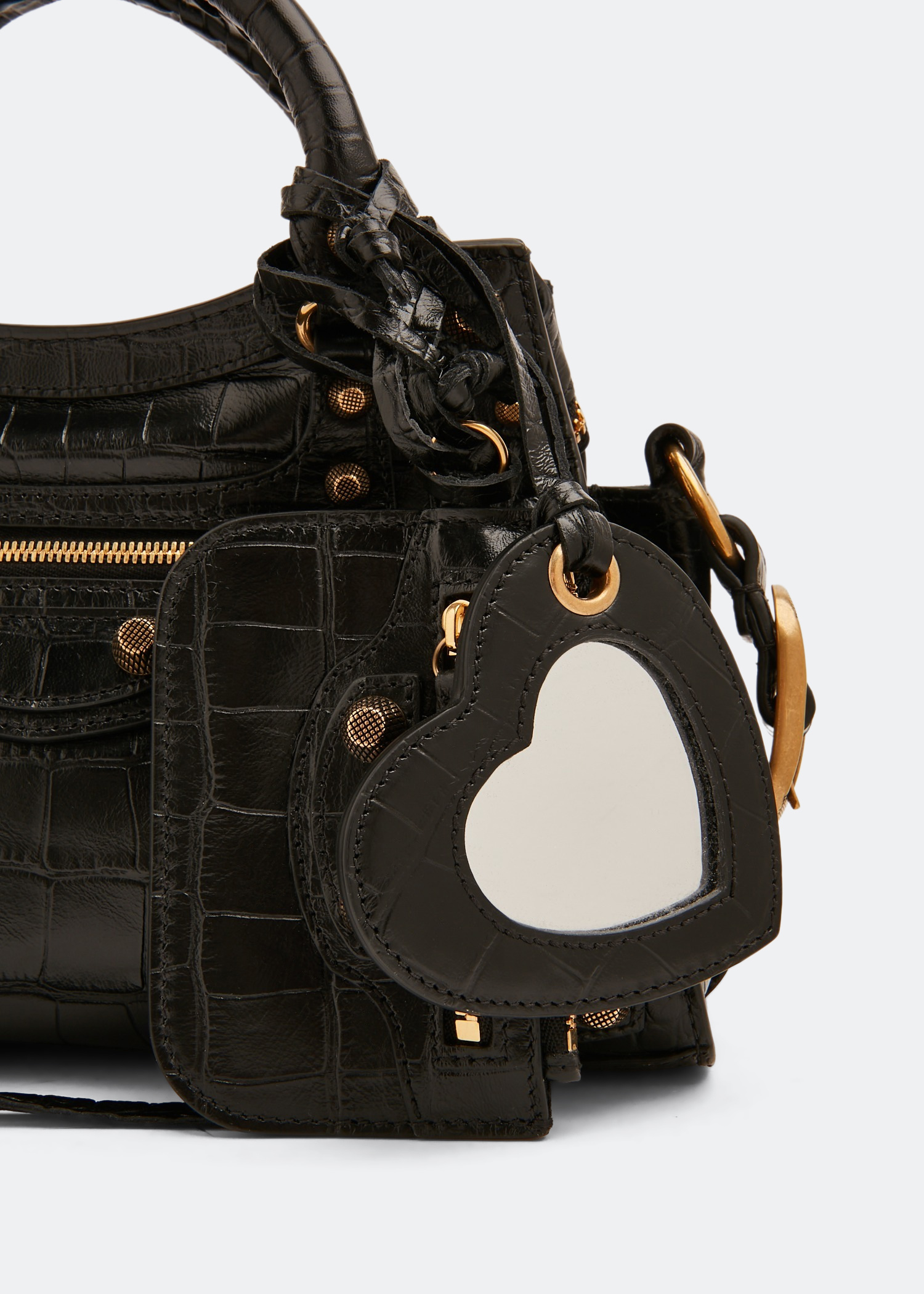 Neo Cagole XS top handle bag, Black