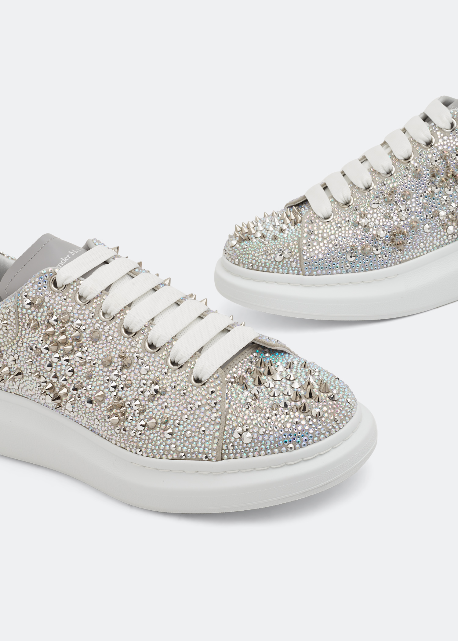Oversized sneakers, Silver