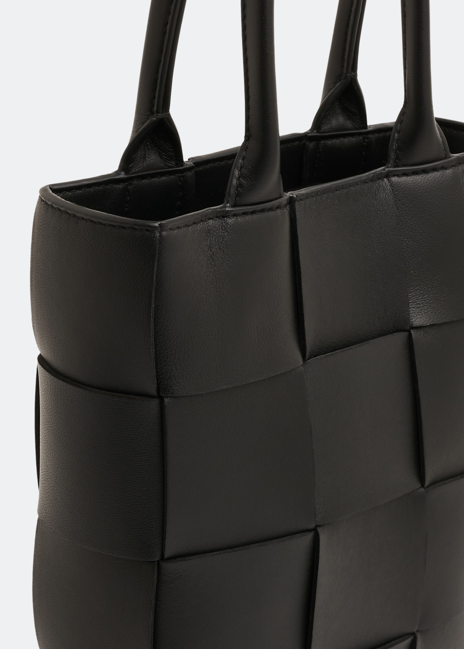 Mini Cassette tote bag, Black