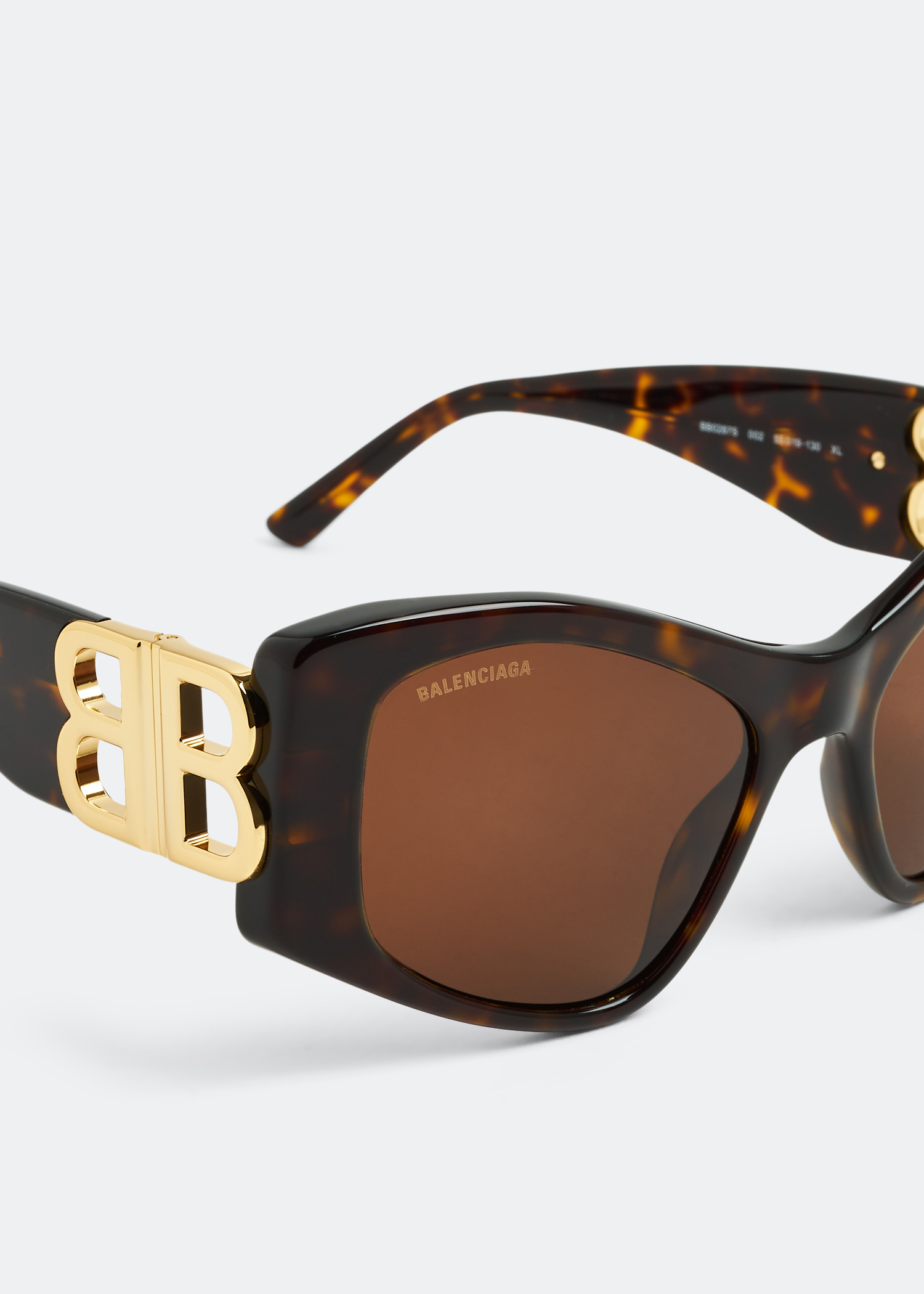 Dynasty XL D-frame sunglasses, Brown