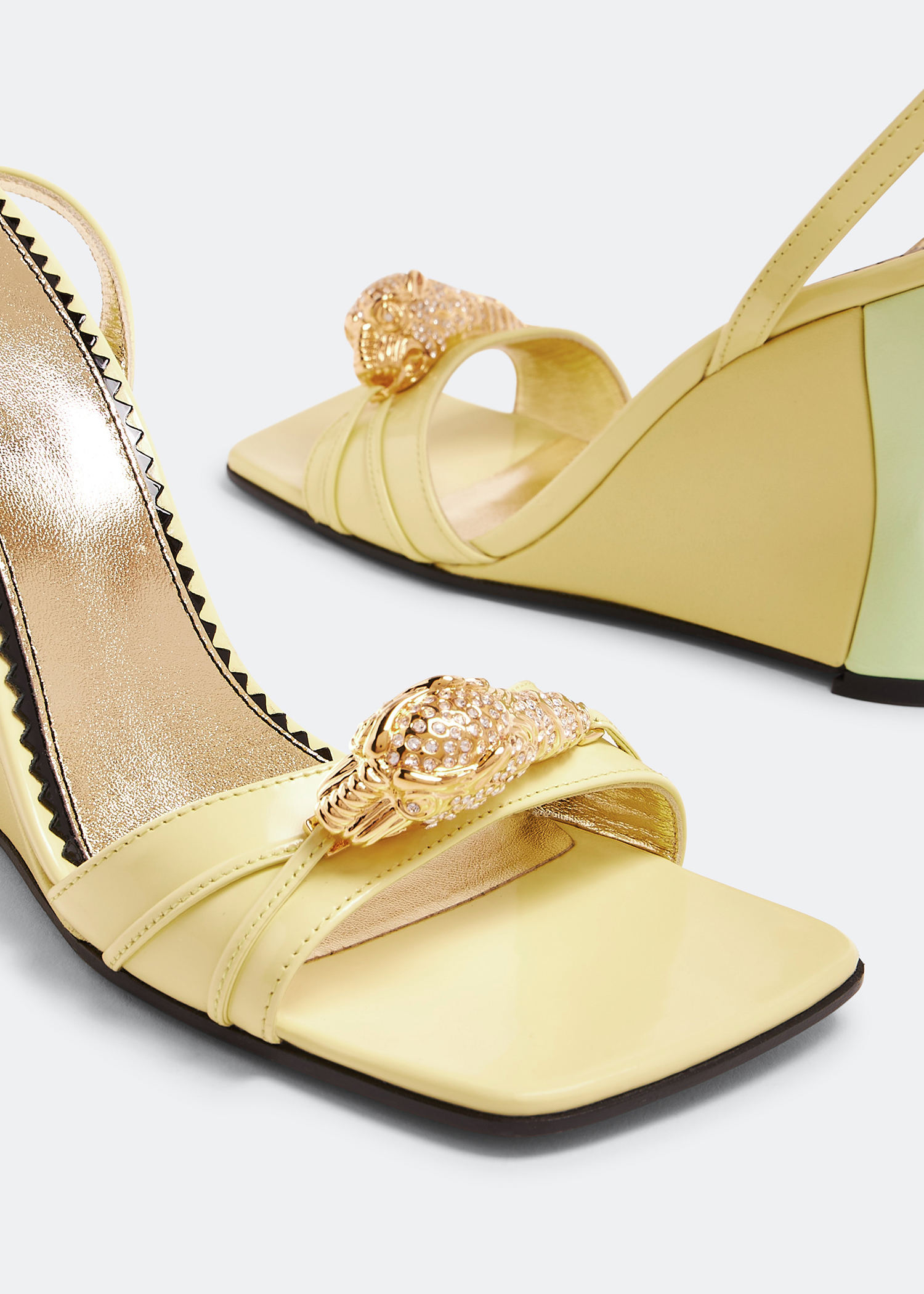 Dora sandals, Yellow