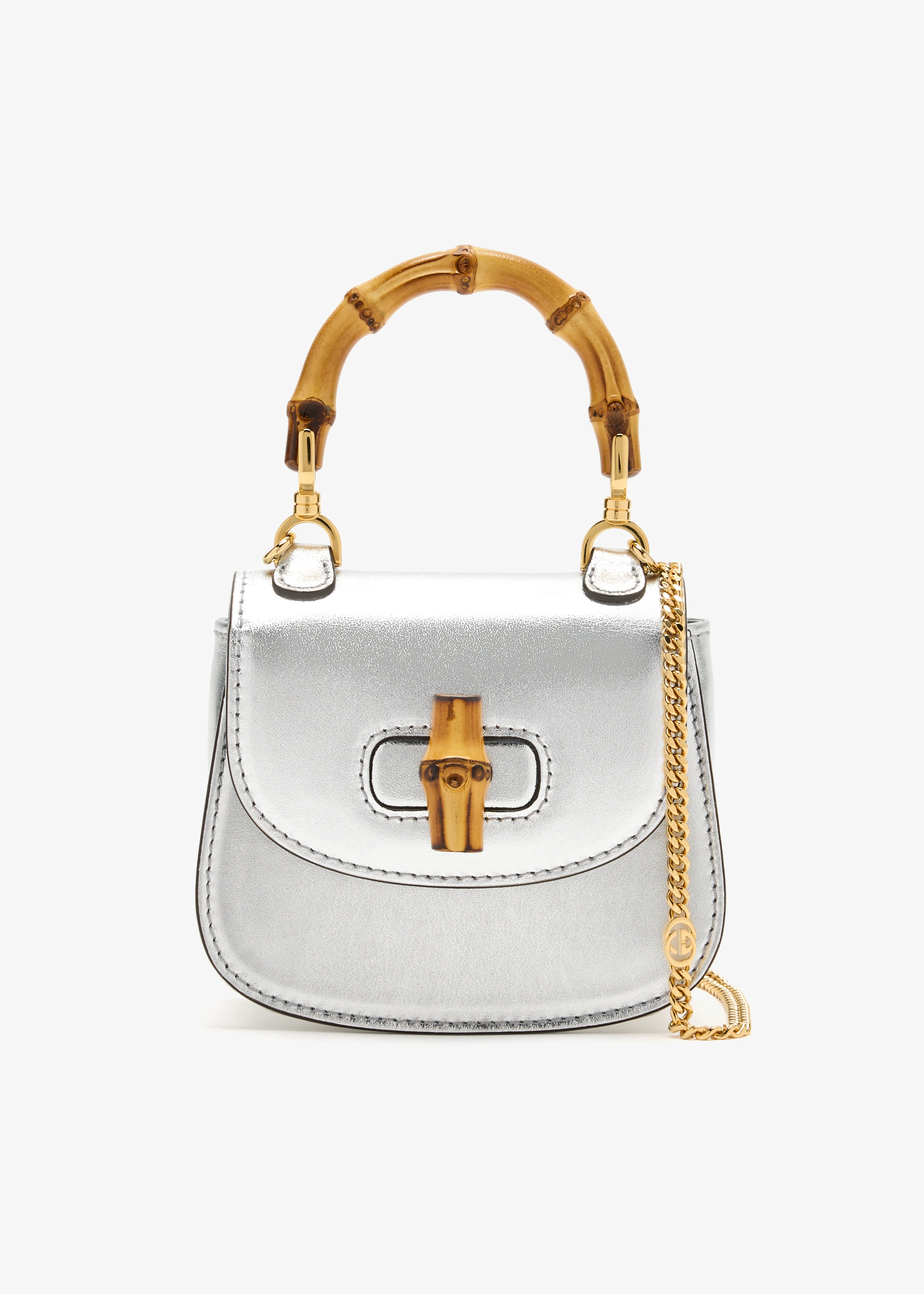 Bamboo 1947 nano bag, Silver
Bamboo 1947 nano bag, Silver