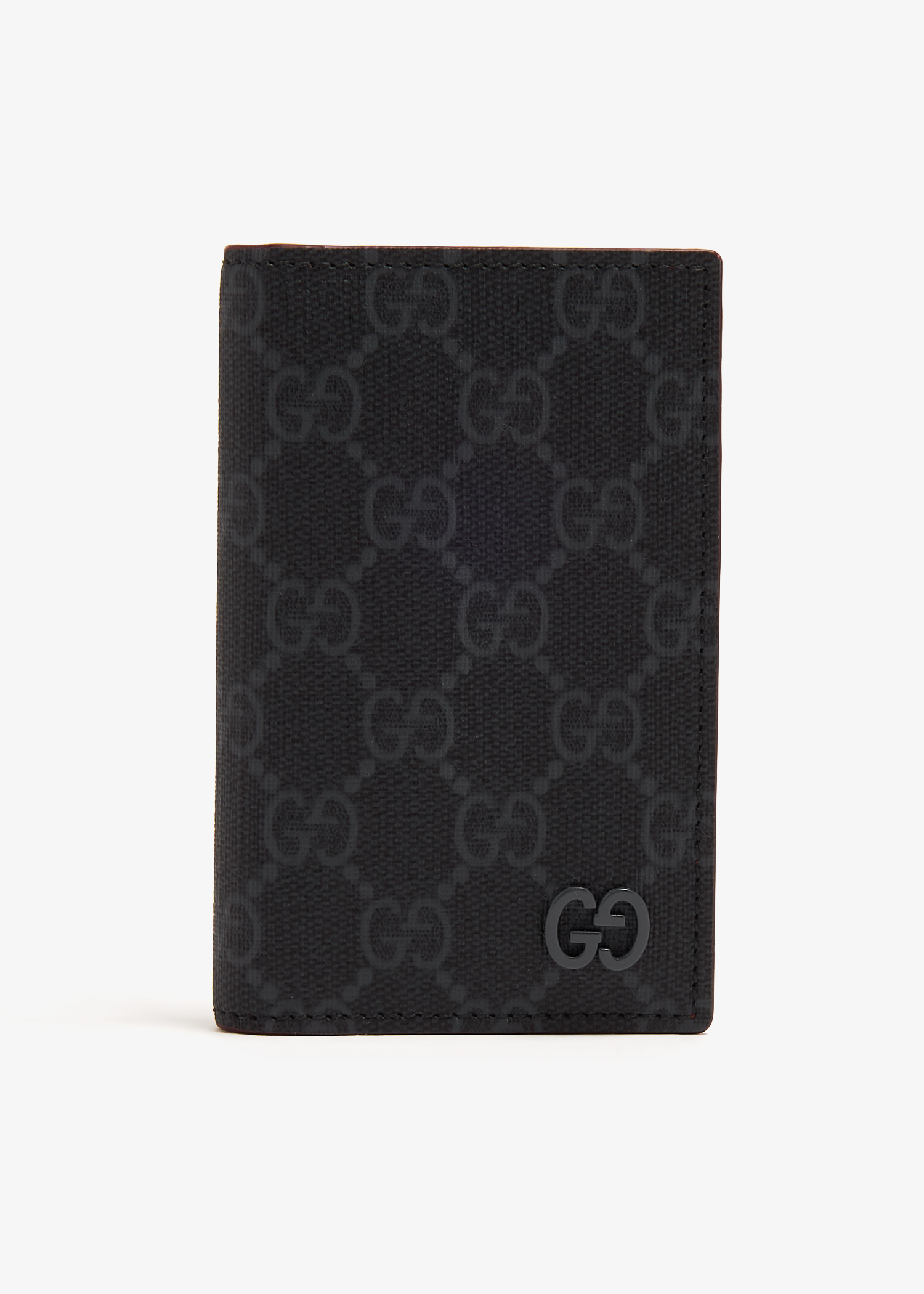 

GG long card case, Black