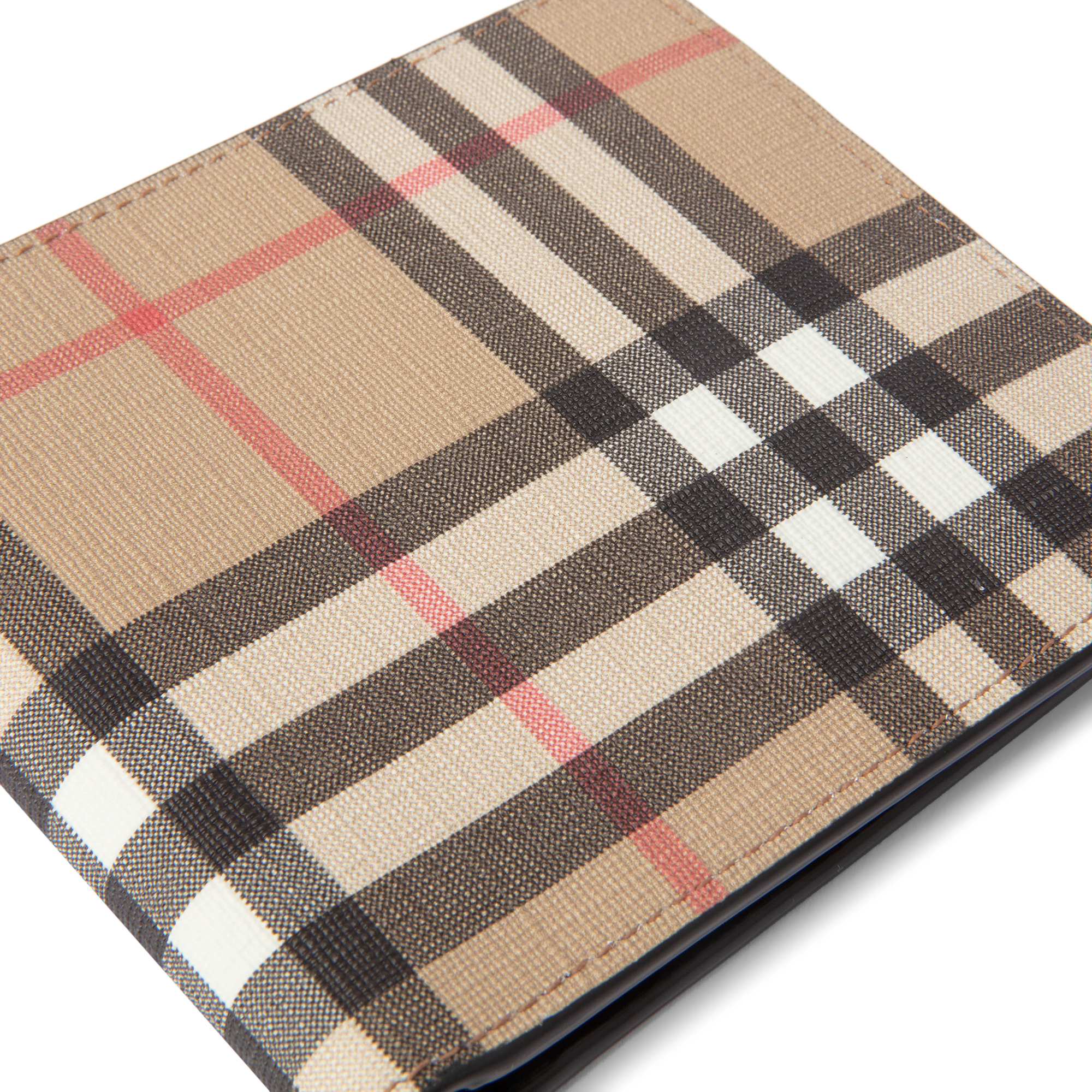 Bi-fold wallet, Beige
