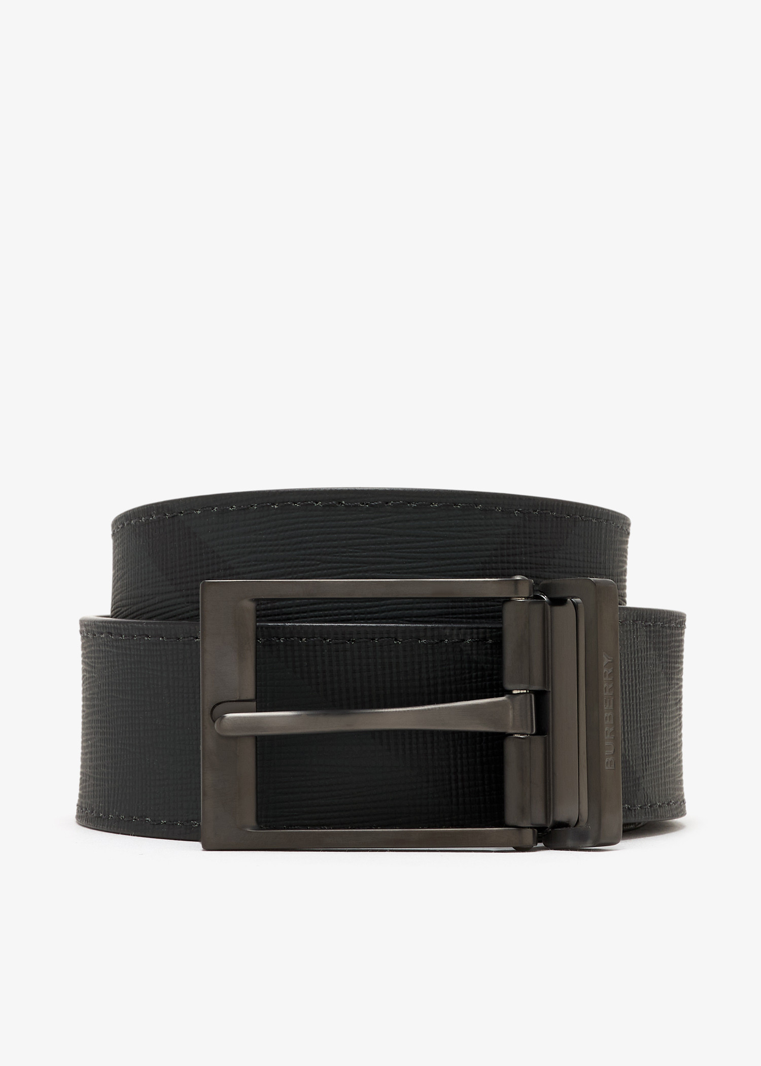 Reversible Check belt, Black
Reversible Check belt, Black