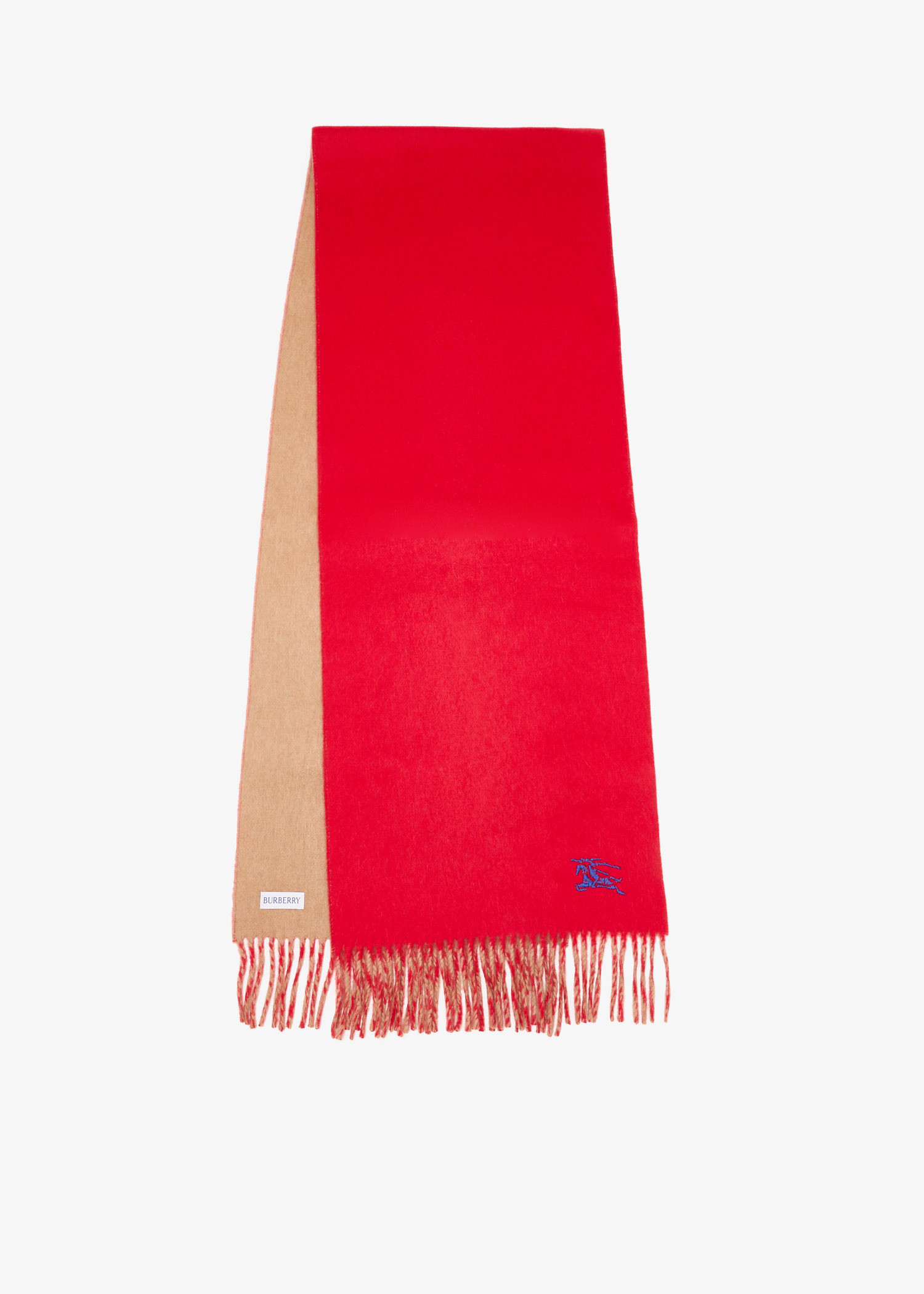 Reversible cashmere scarf, Red
Reversible cashmere scarf, Red