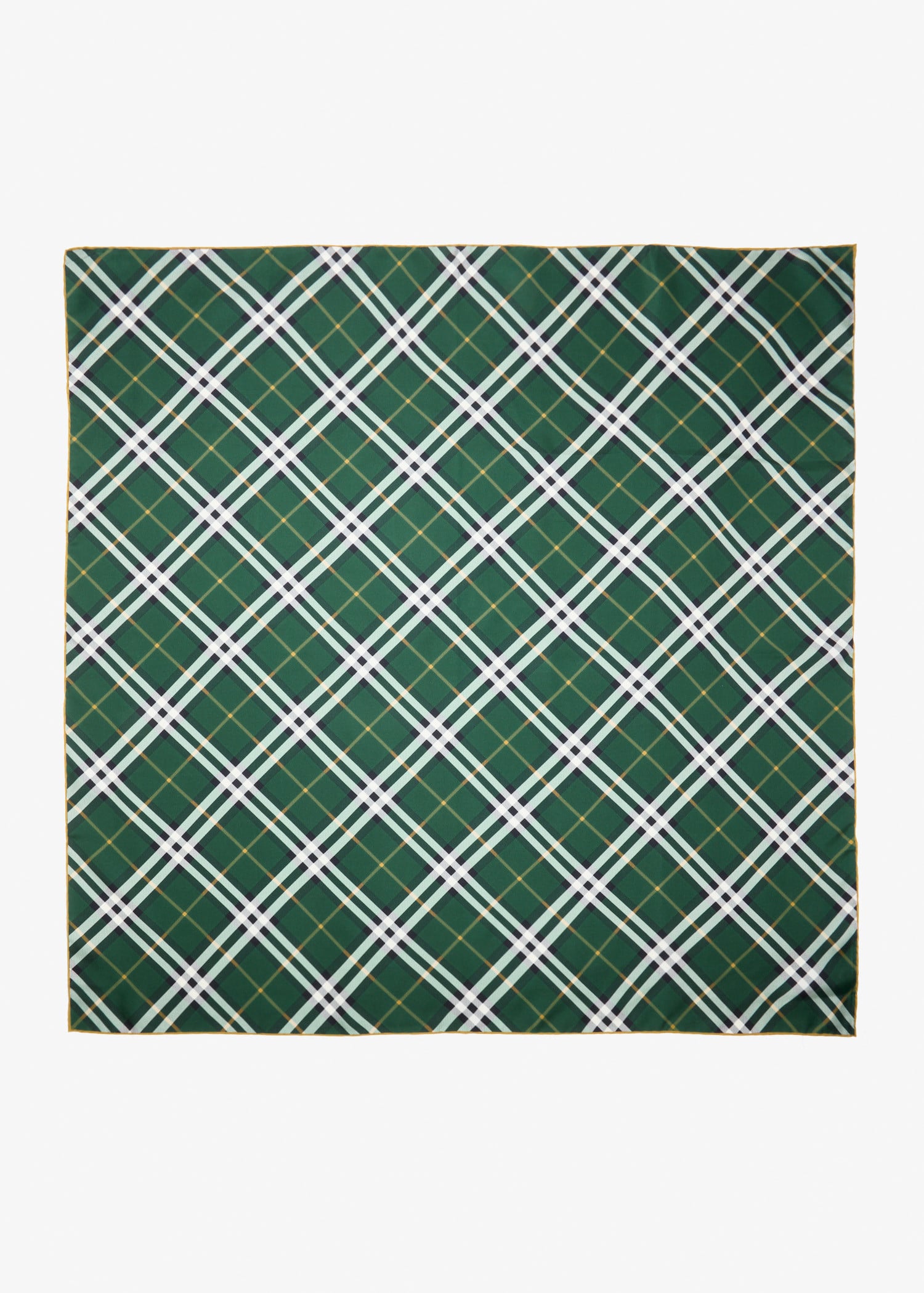 Check Silk scarf, Printed
Check Silk scarf, Printed