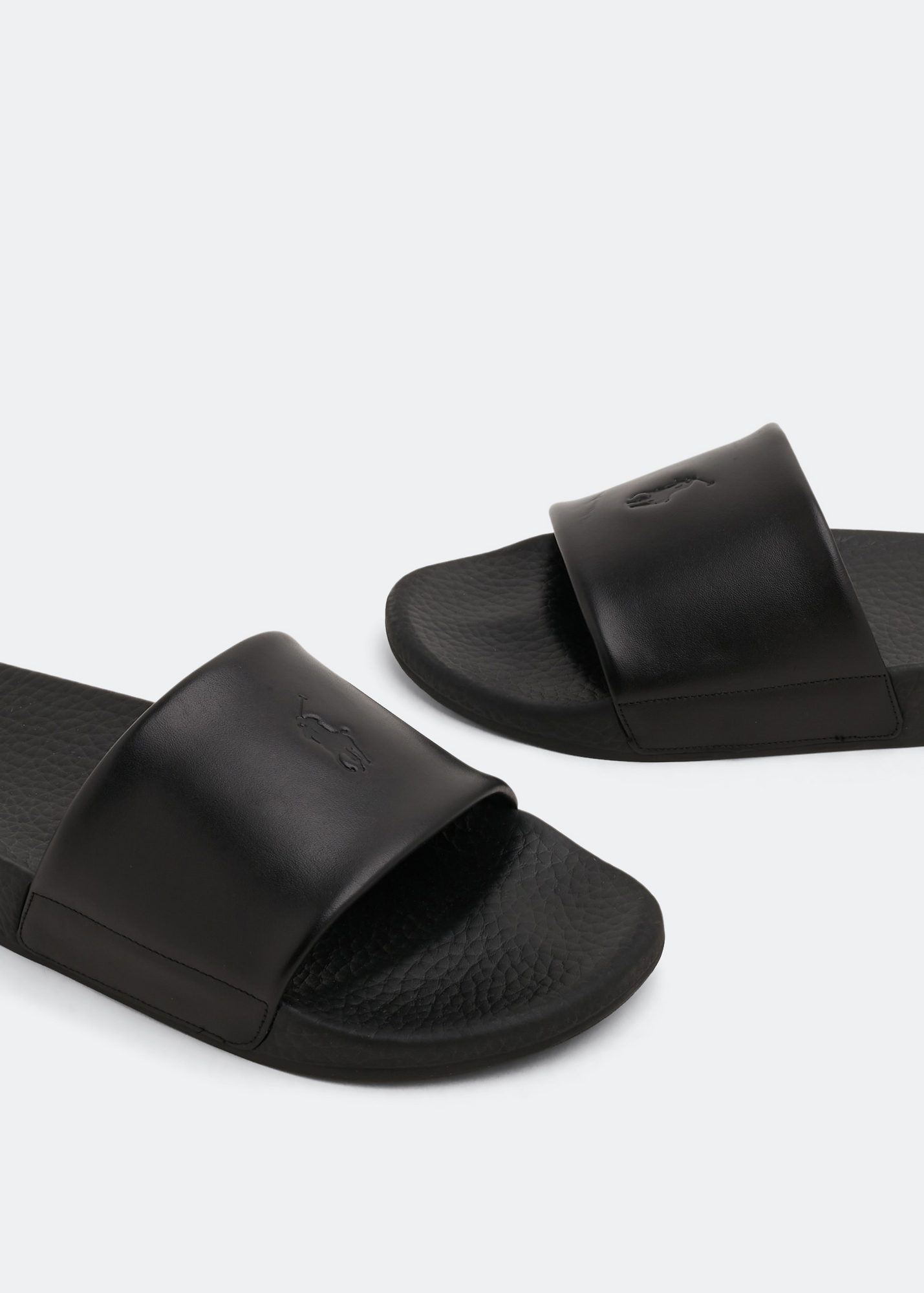 Polo slides, Black