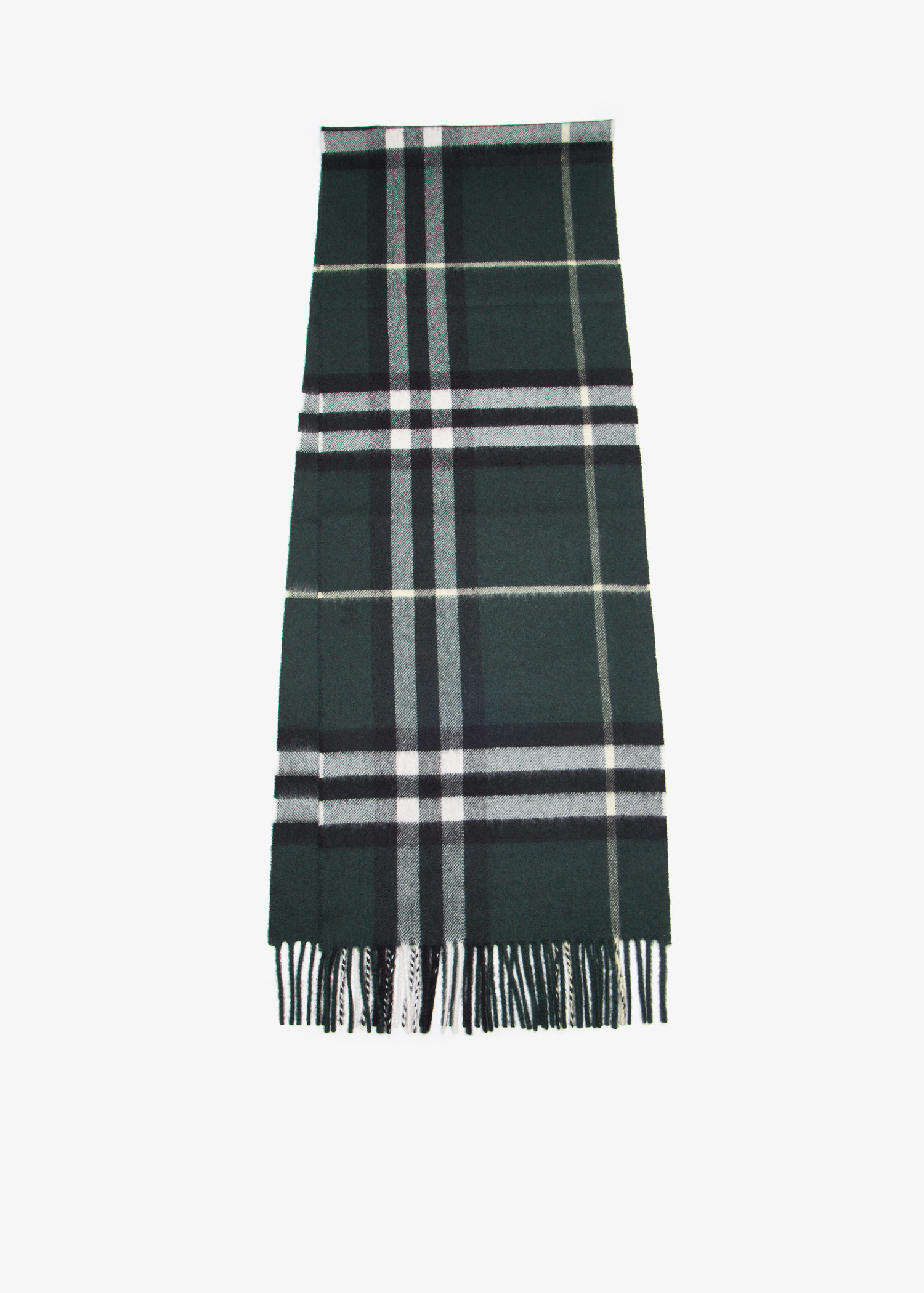 Check cashmere scarf, Black
Check cashmere scarf, Black