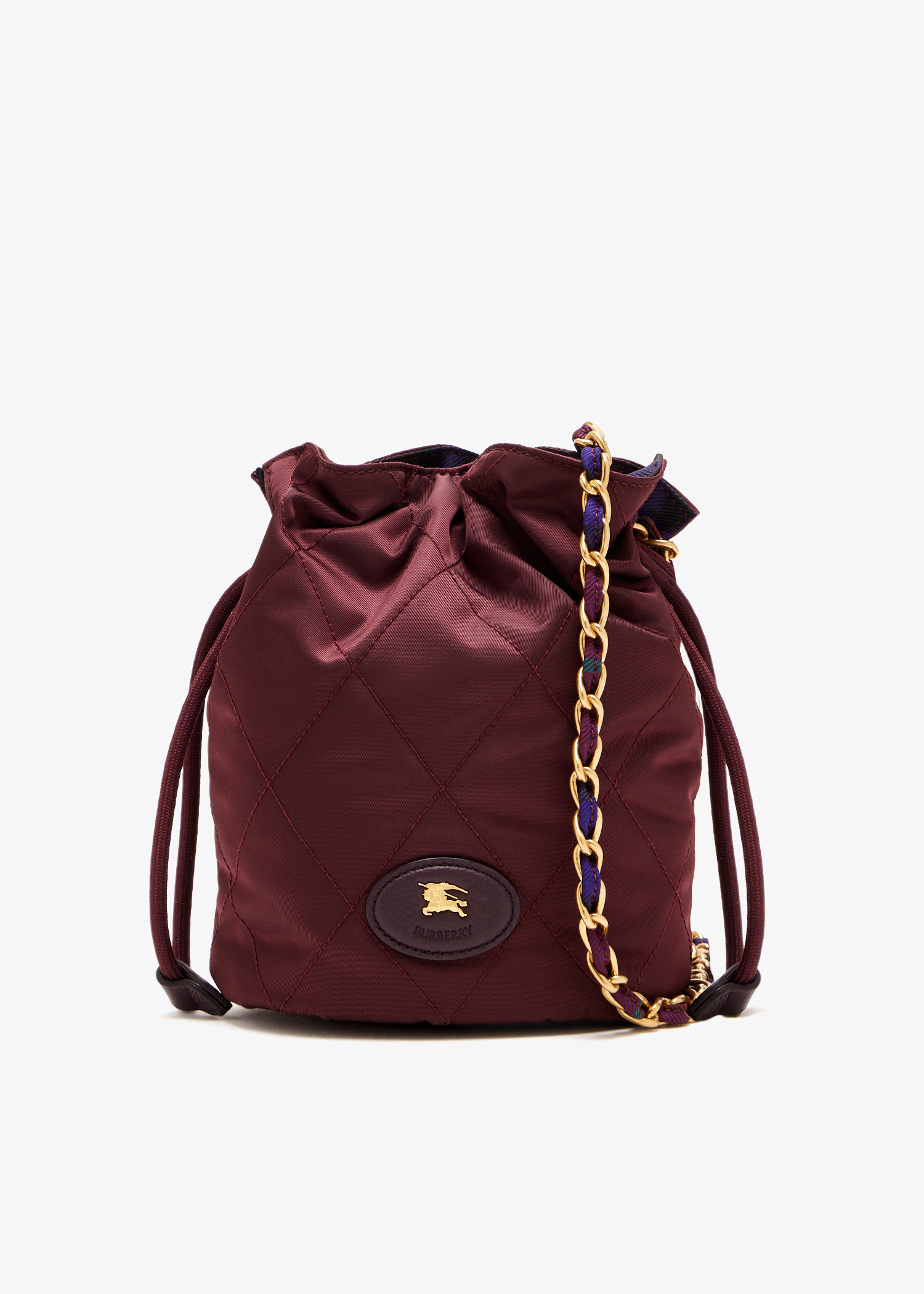 Horseshoe chain pouch, Burgundy
Horseshoe chain pouch, Burgundy