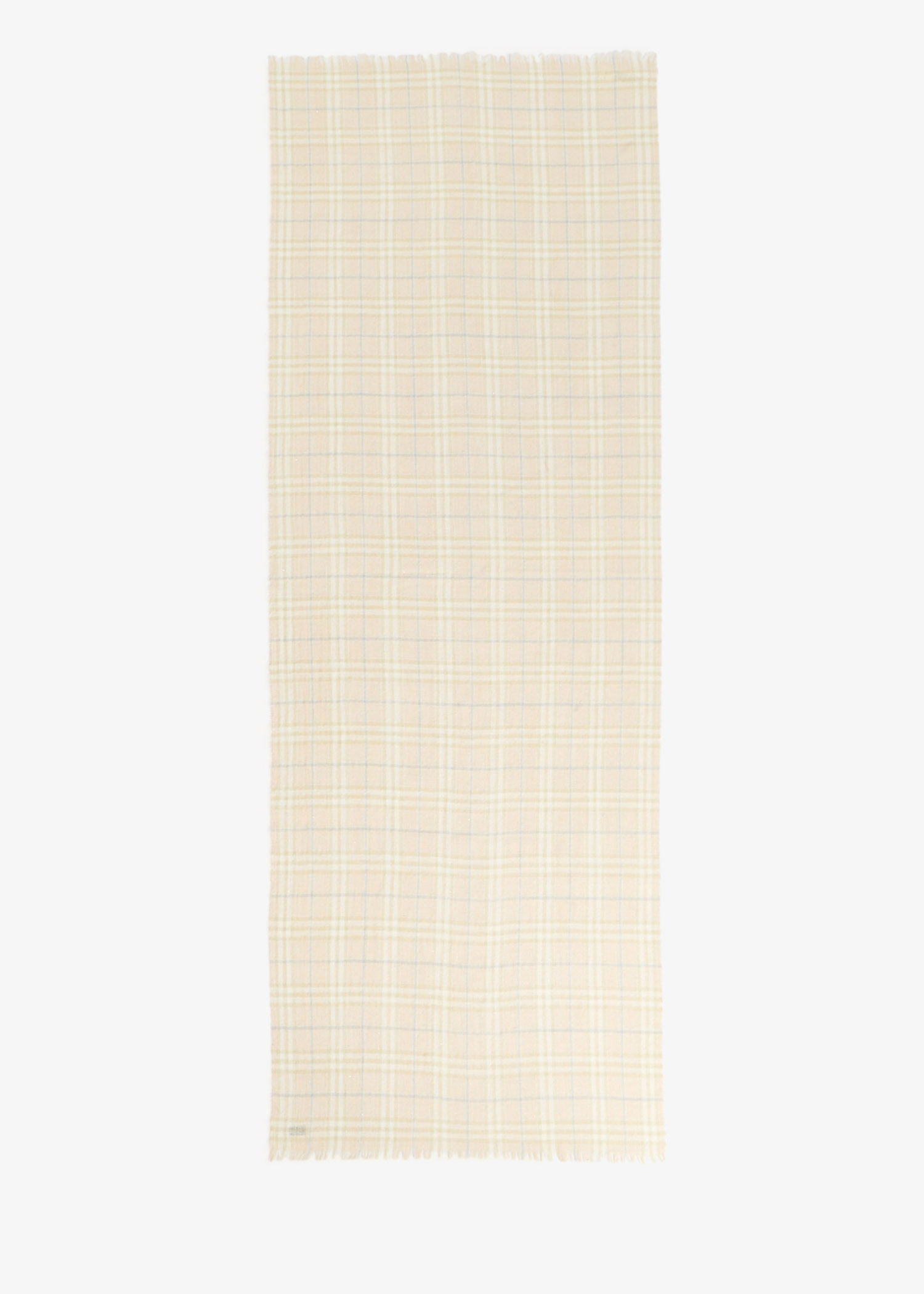 Wide Check scarf, Beige
Wide Check scarf, Beige