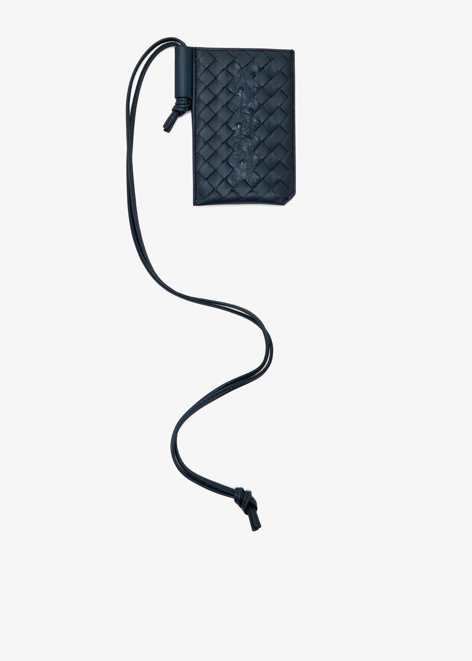 Intrecciato Piccolo badge holder, Navy
Intrecciato Piccolo badge holder, Navy