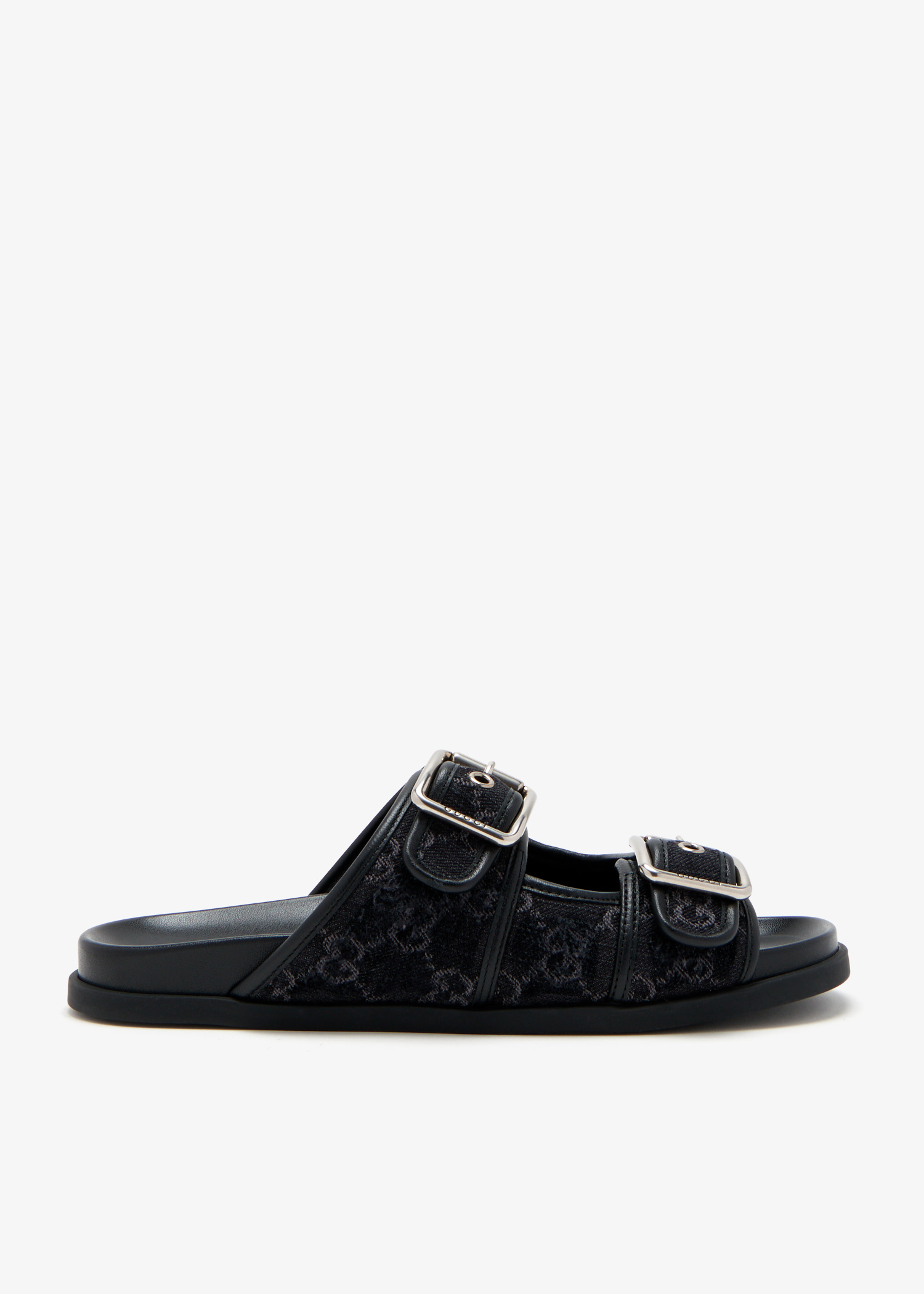 GG Buckle sandals, Black
GG Buckle sandals, Black
