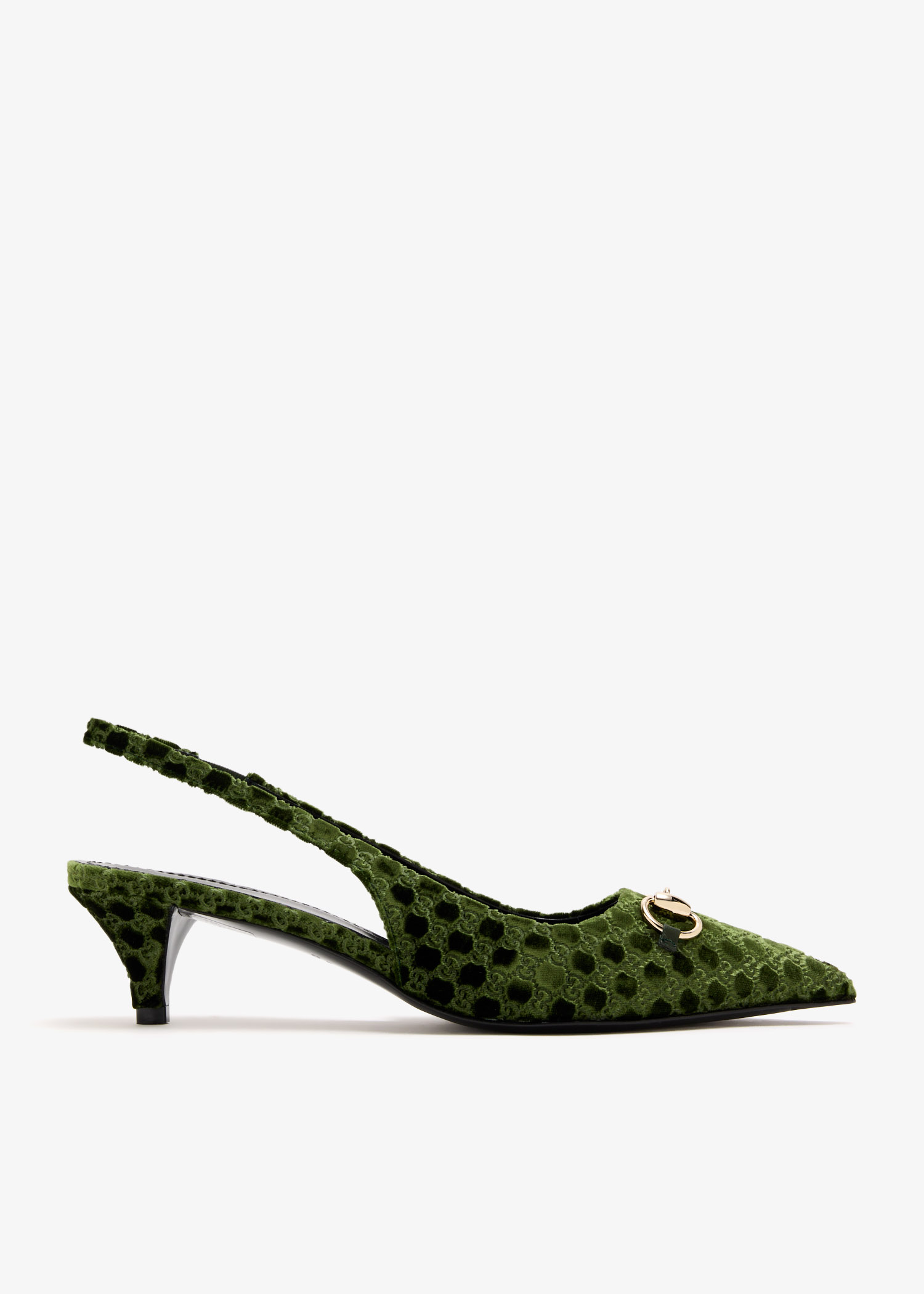 Horsebit slingback pumps, Green
Horsebit slingback pumps, Green