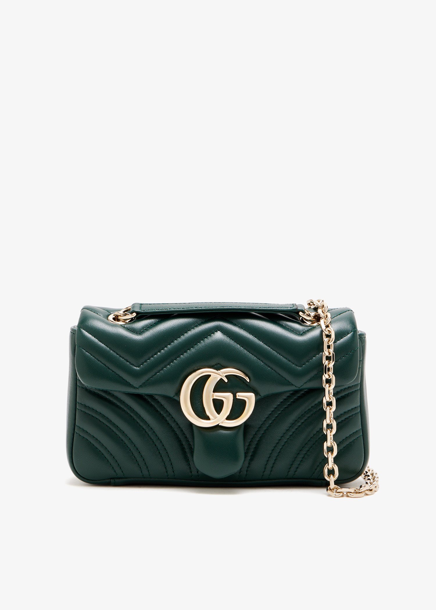 GG Marmont small shoulder bag, Green
GG Marmont small shoulder bag, Green