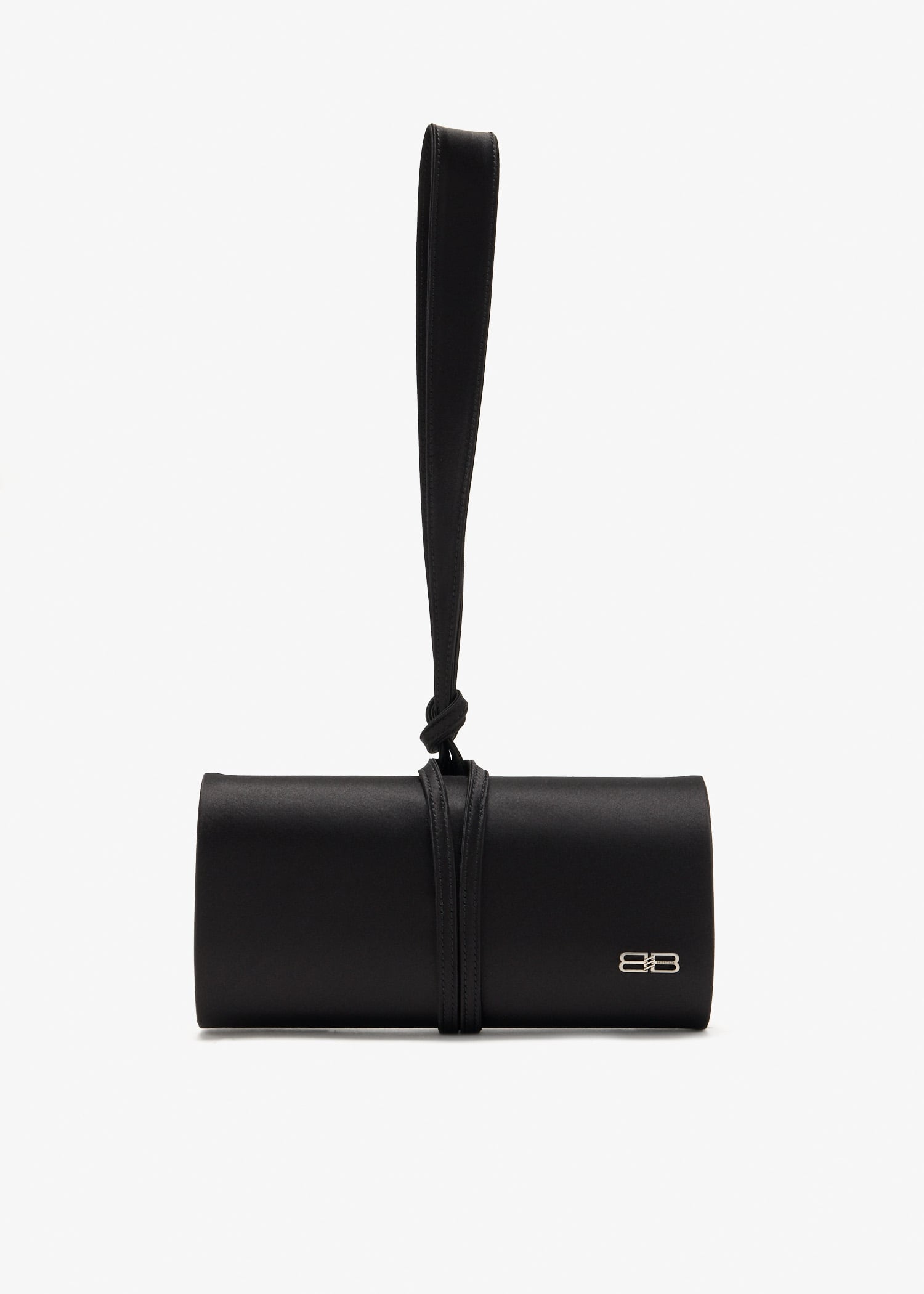 BB satin clutch, Black
BB satin clutch, Black
