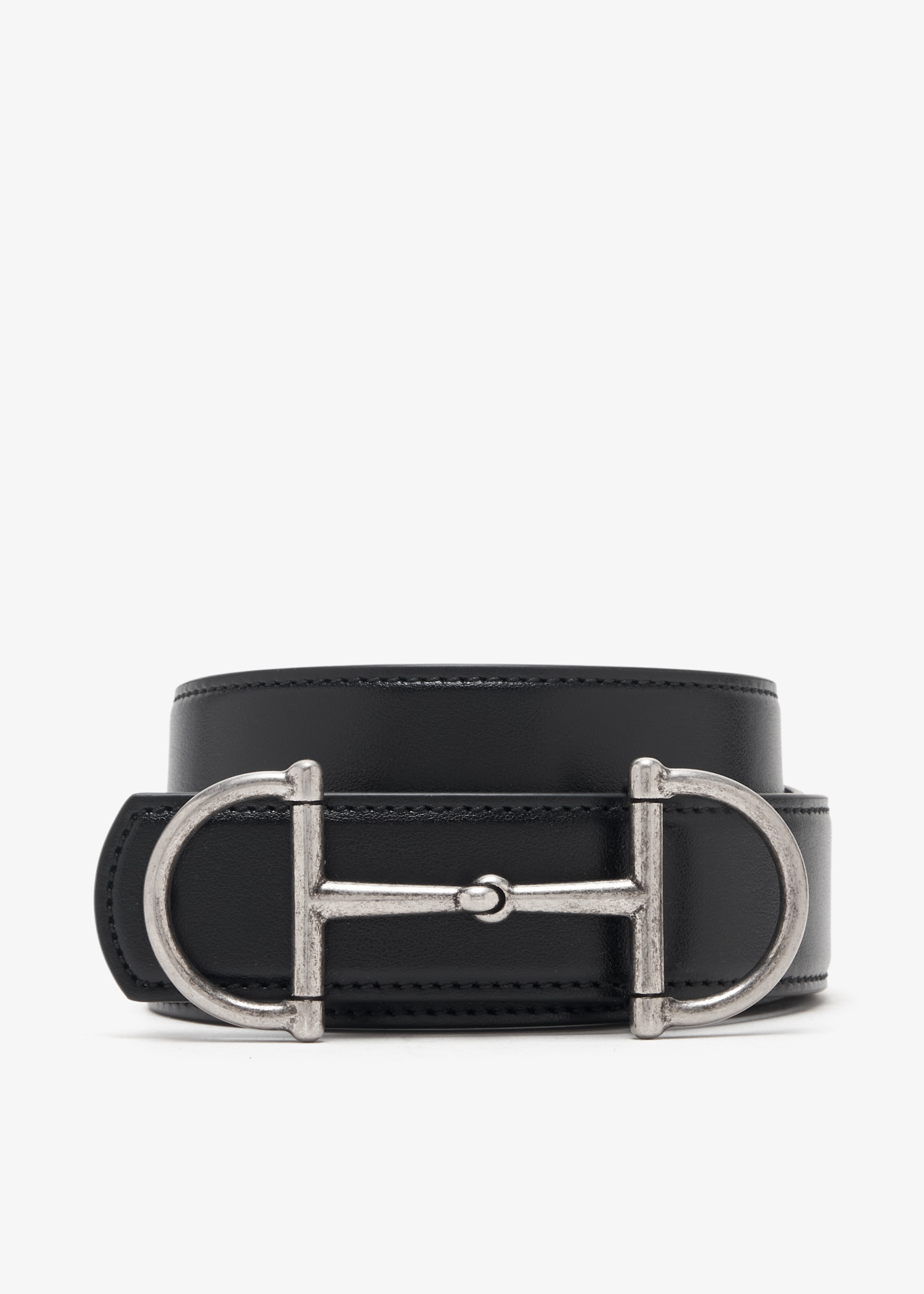 Horsebit reversible belt, Black
Horsebit reversible belt, Black