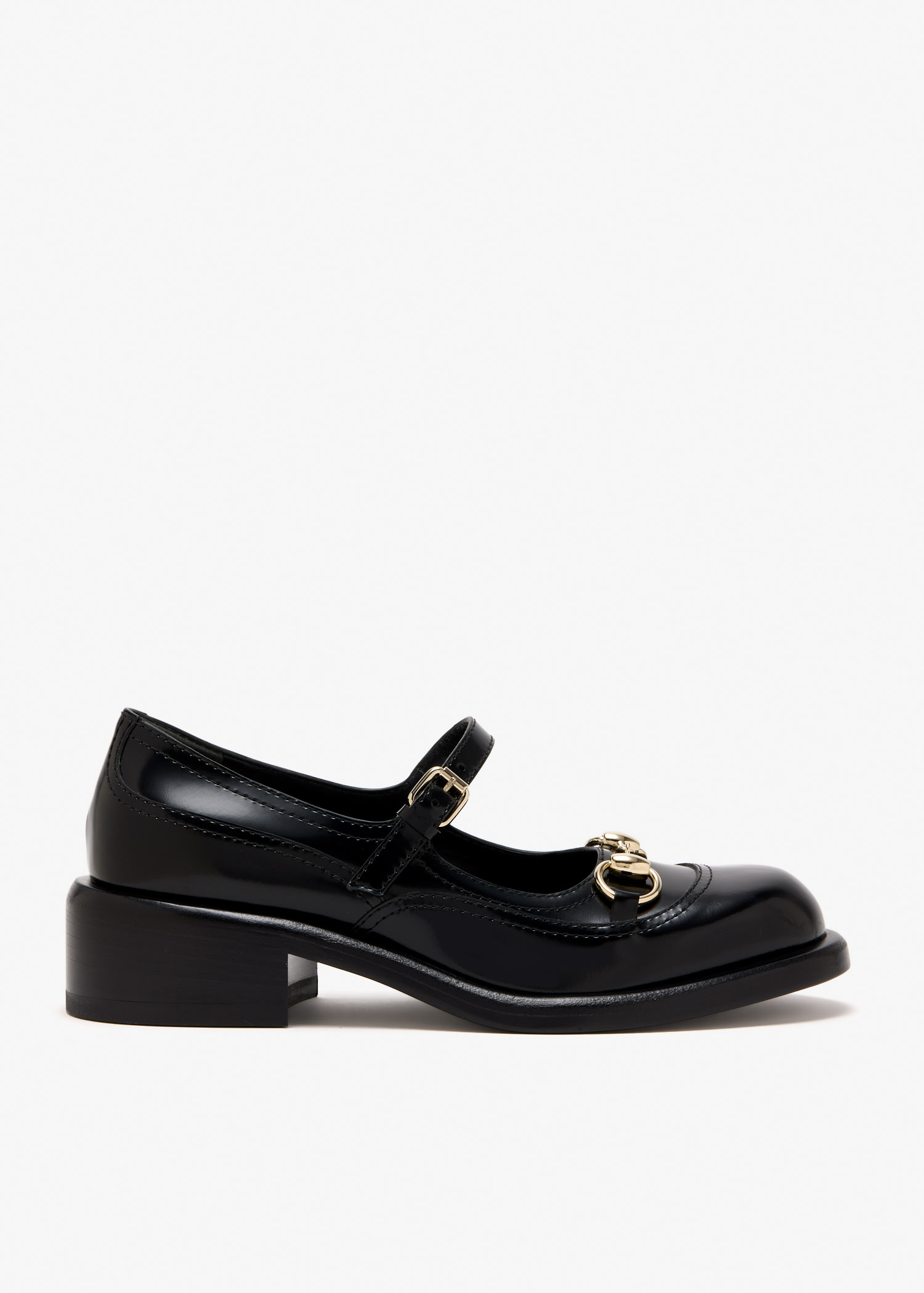Mary Jane Horsebit shoes, Black
Mary Jane Horsebit shoes, Black