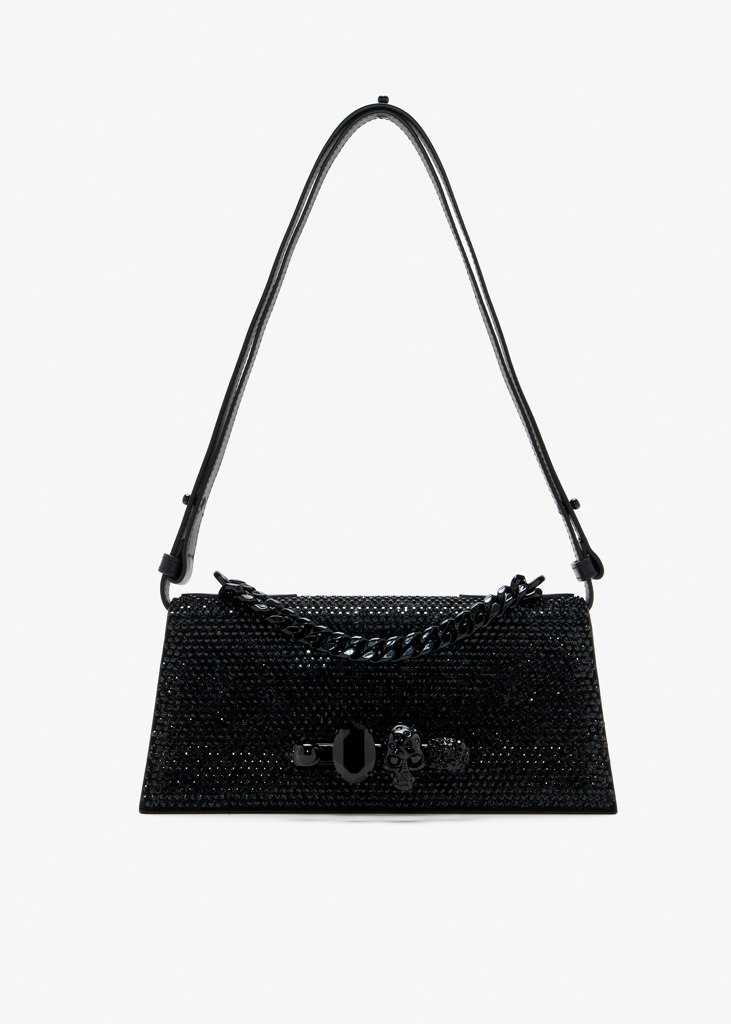 Jewelled mini shoulder bag, Black
Jewelled mini shoulder bag, Black