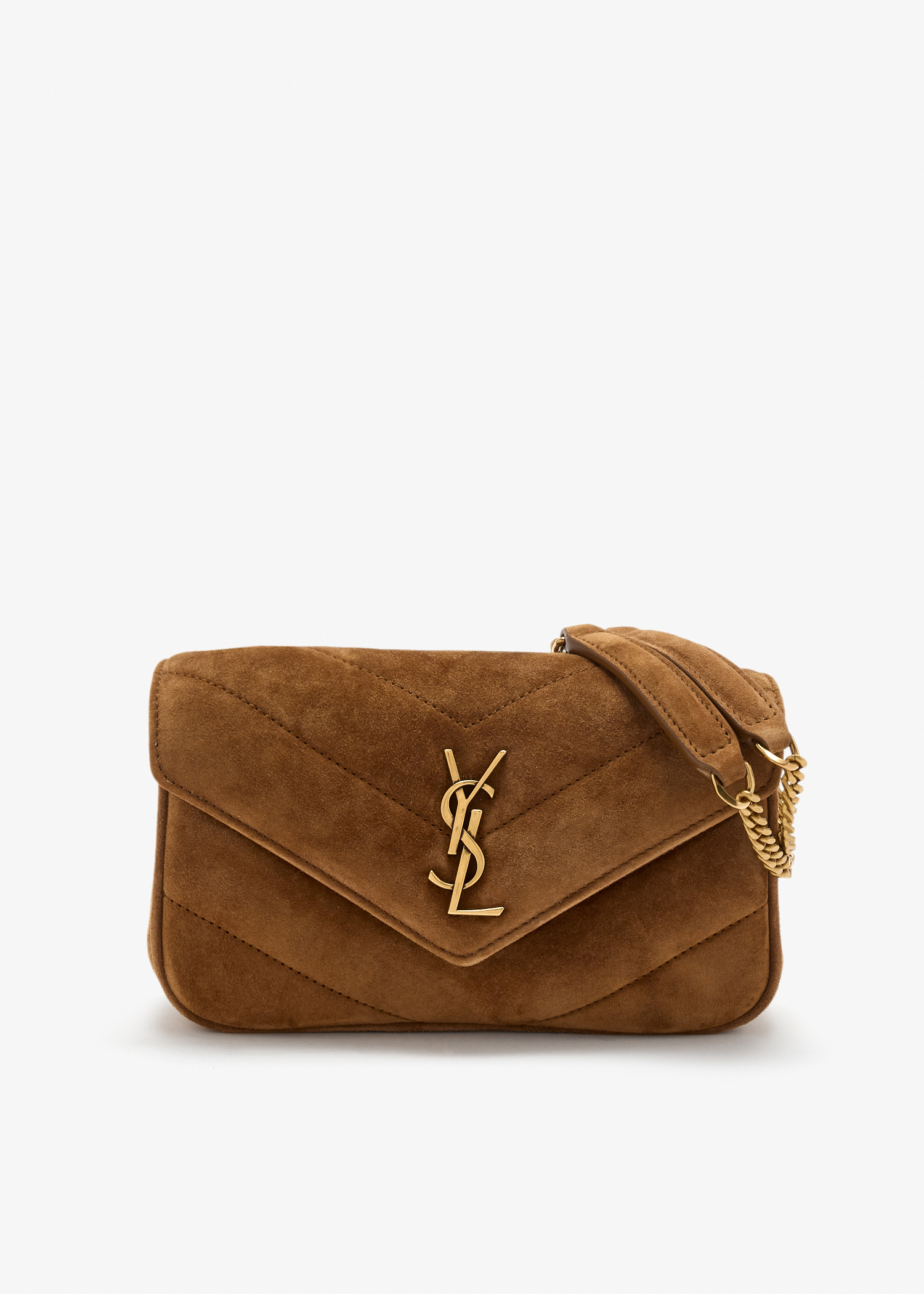 Loulou small chain bag, Brown
Loulou small chain bag, Brown