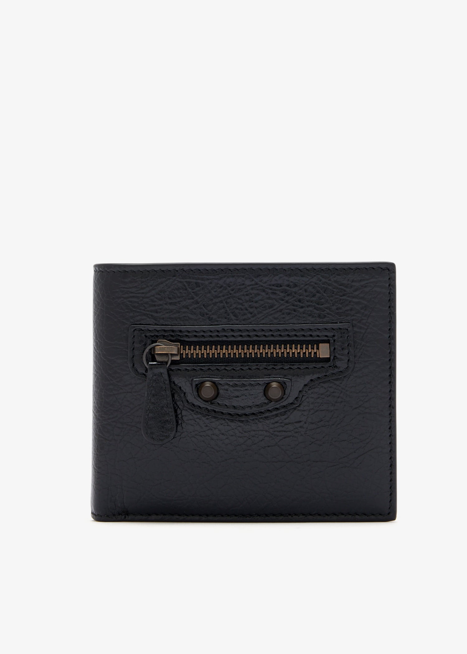 Le City square folding coin wallet, Black
Le City square folding coin wallet, Black