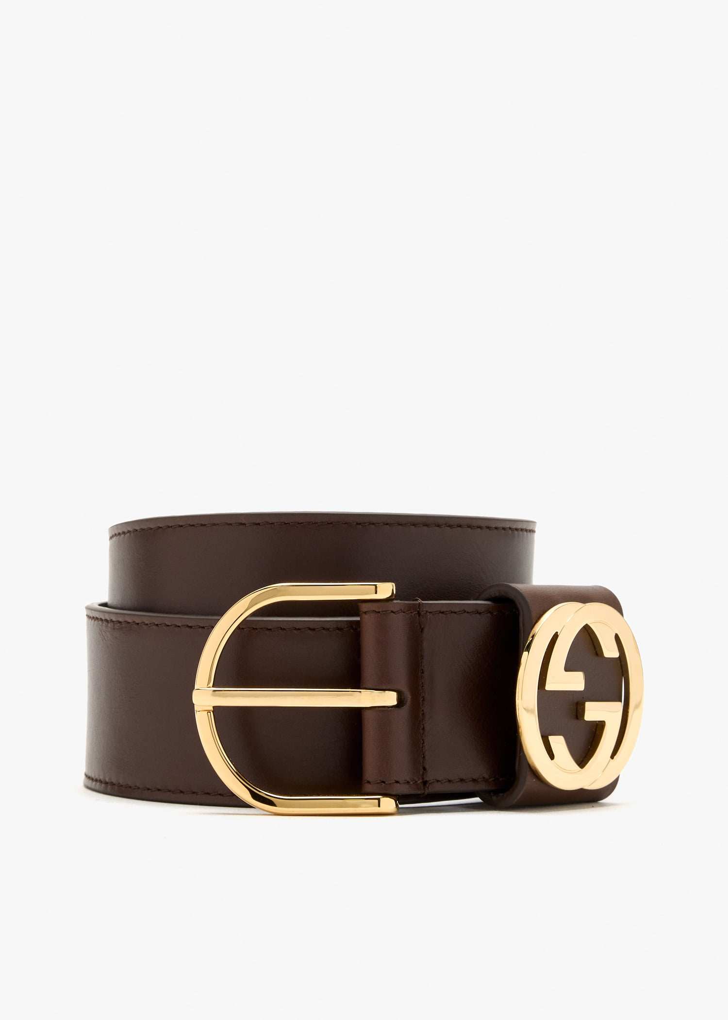 Interlocking G wide belt, Brown
Interlocking G wide belt, Brown