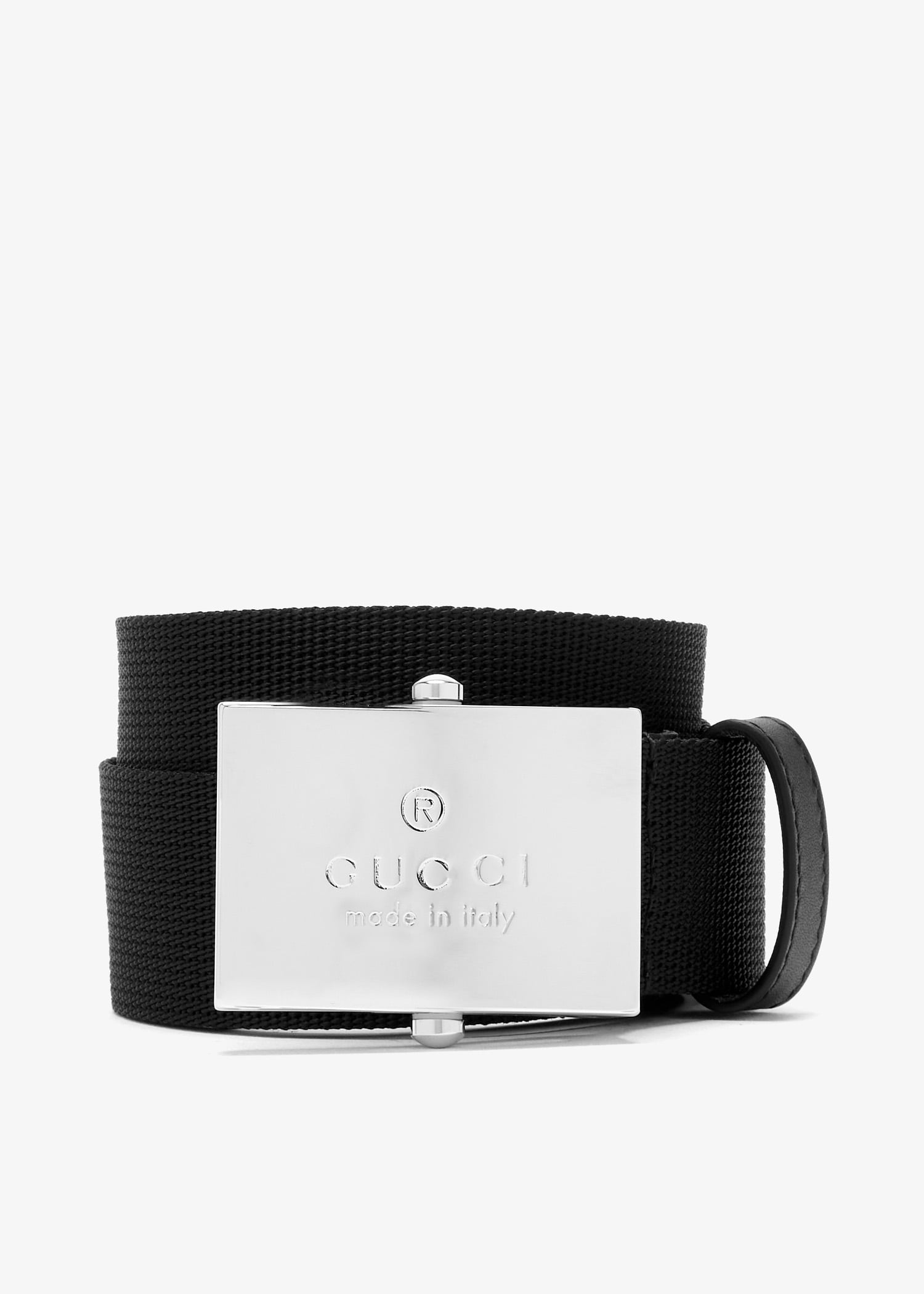 Rectangular buckle belt, Black
Rectangular buckle belt, Black