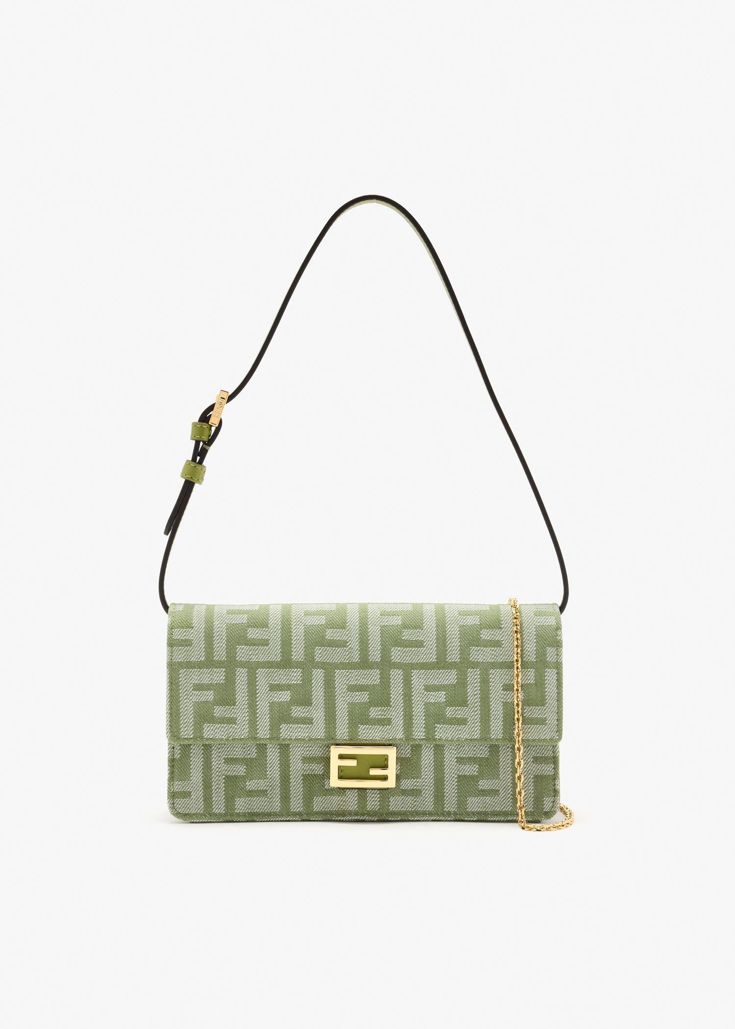 Baguette chain wallet, Green
Baguette chain wallet, Green